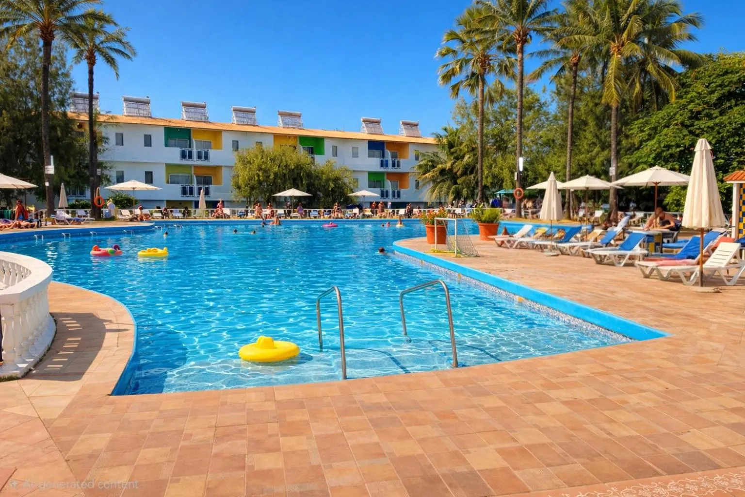 Swimming pool in Palma Rima Hotel