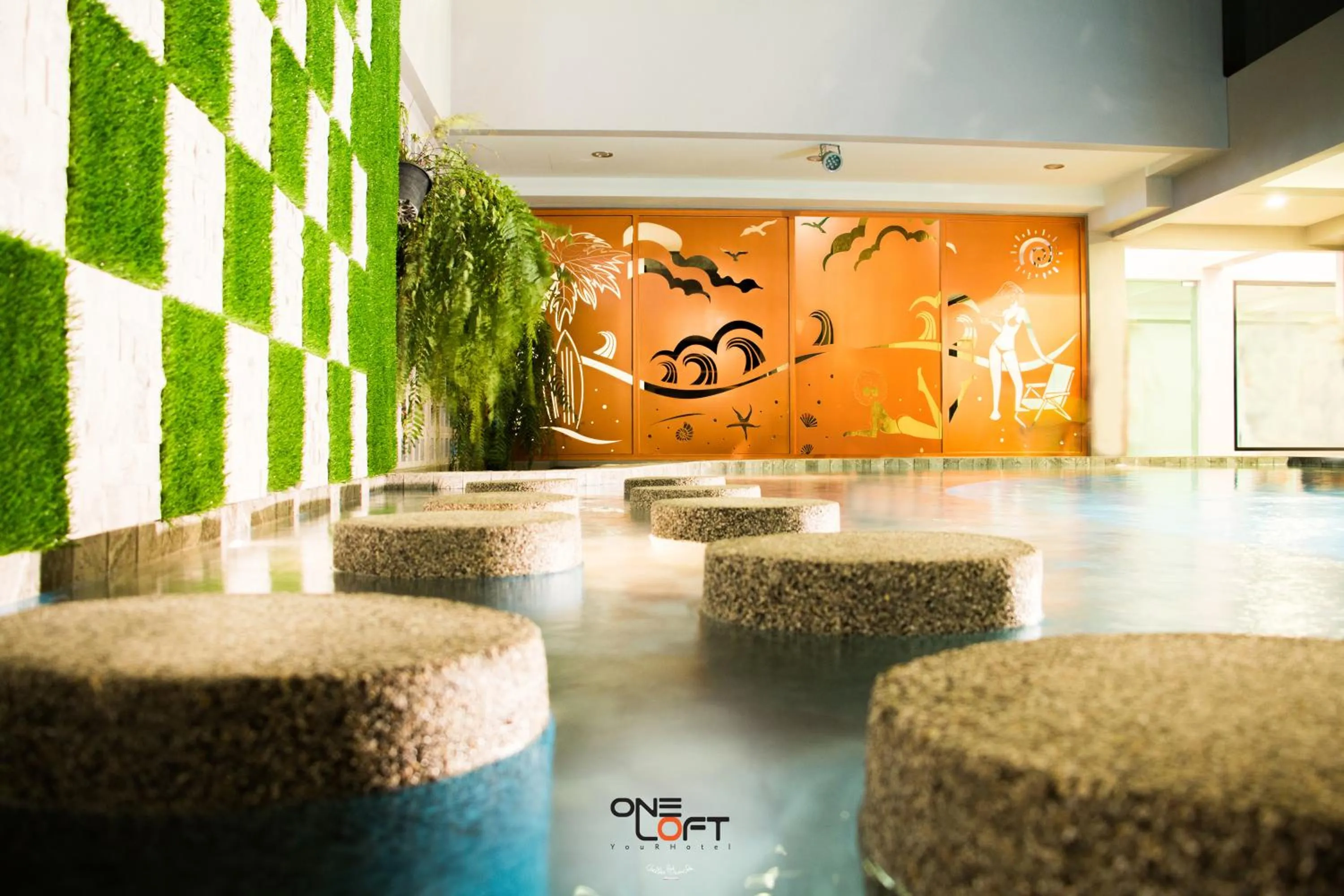 Swimming pool in OneLoft Hotel