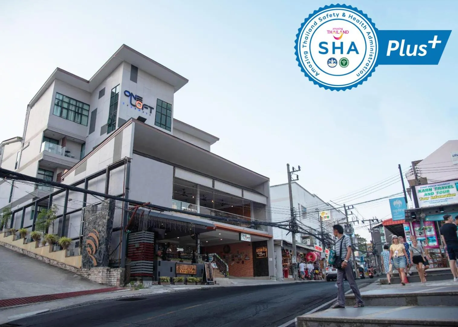 Property building in OneLoft Hotel