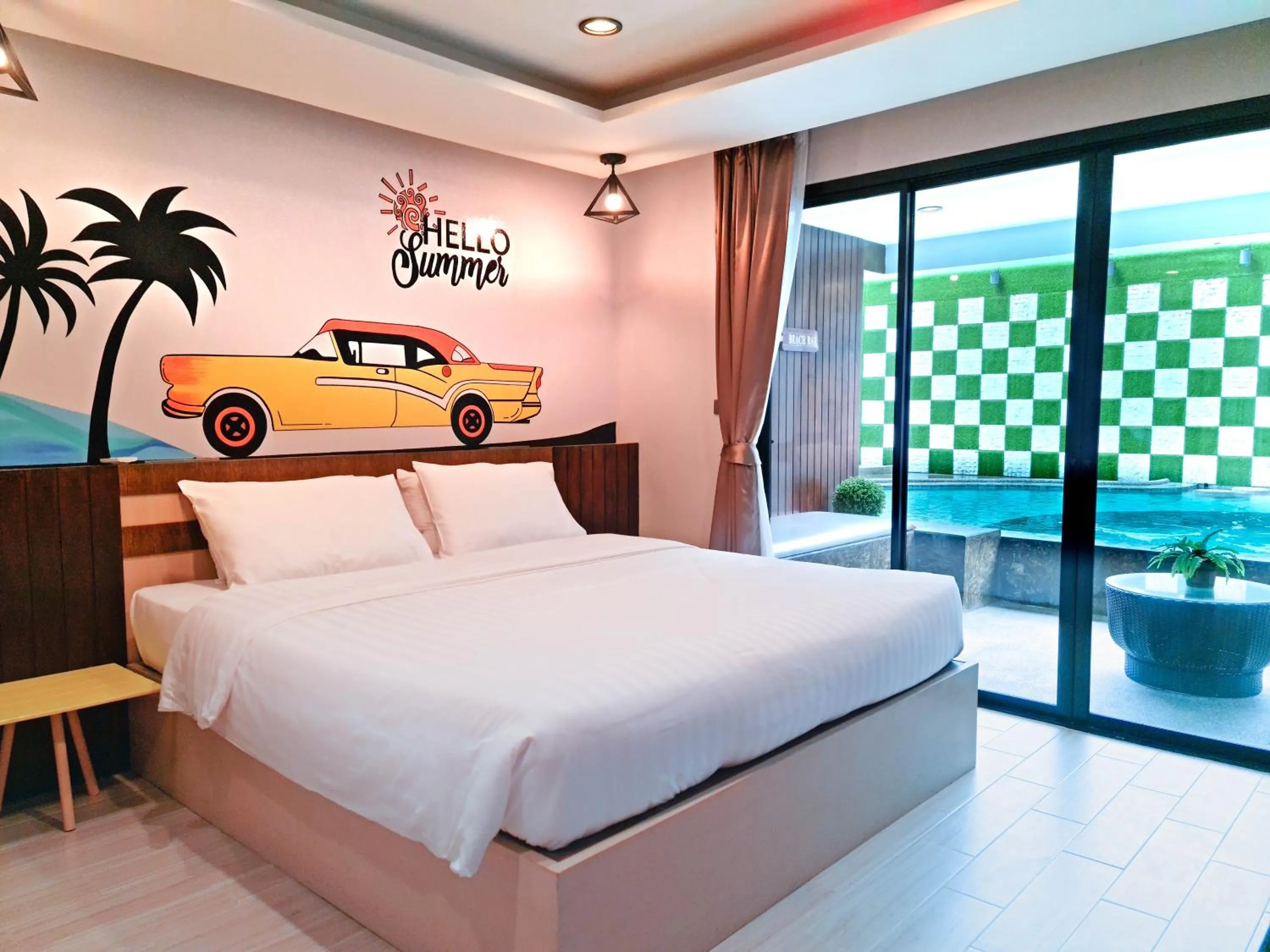 Bedroom, Bed in OneLoft Hotel