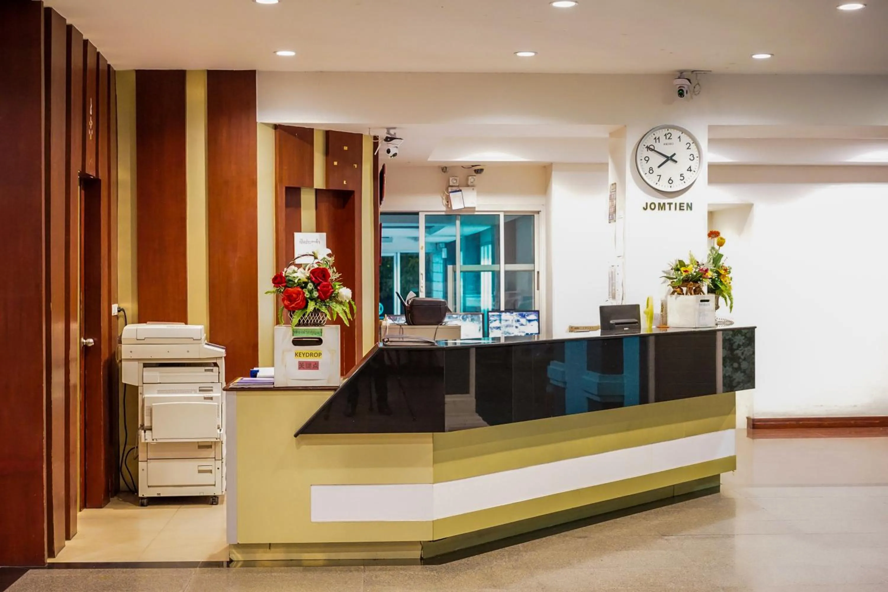 Lobby or reception in Jomtien Hisotel