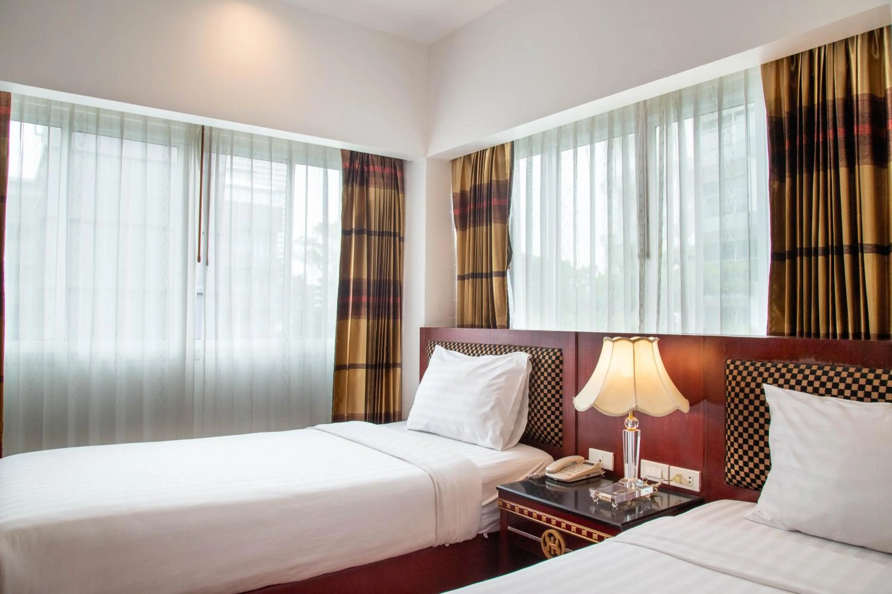 Bed in Jomtien Hisotel