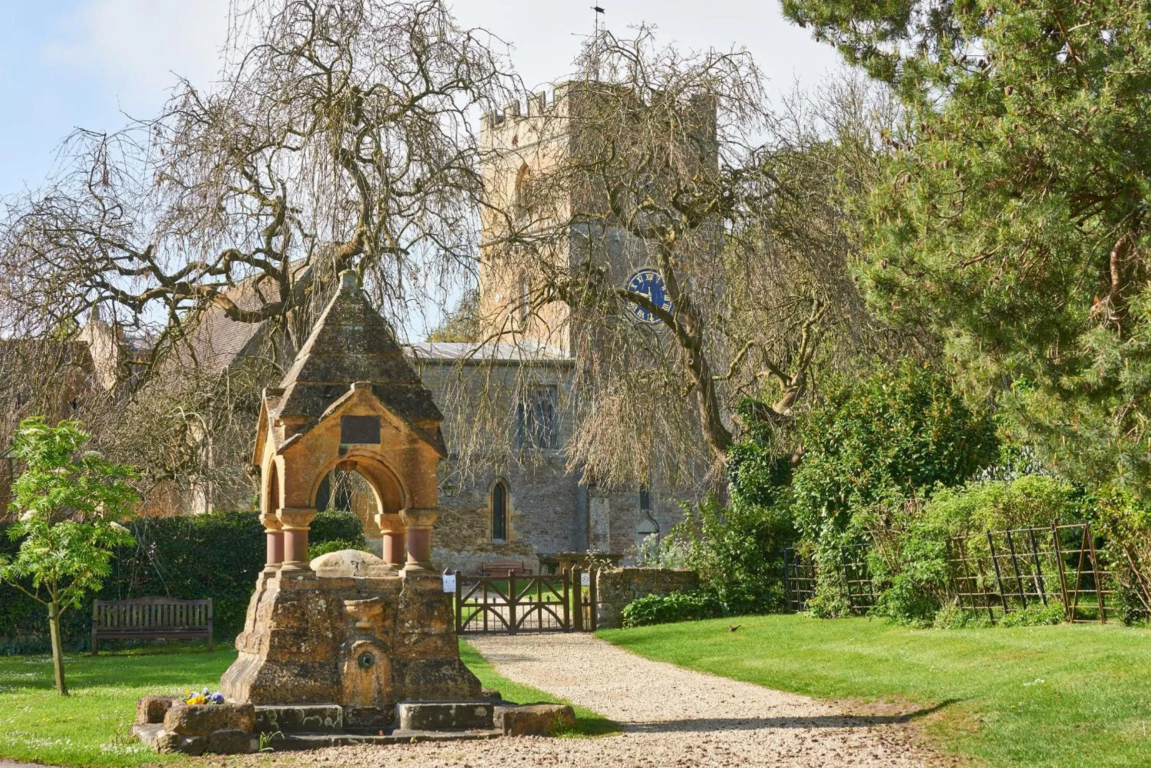 Off site in Dumbleton Hall Hotel