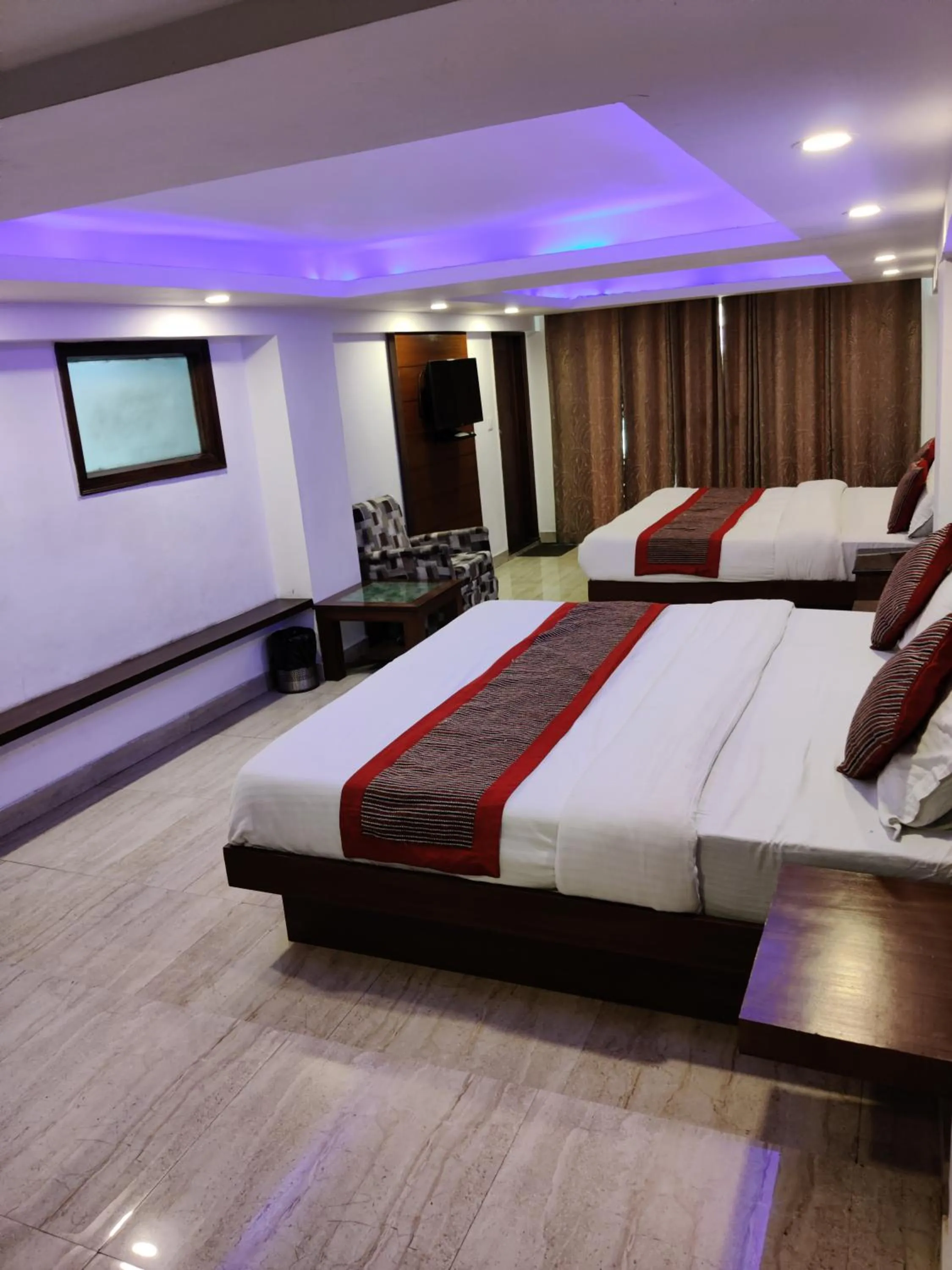 Bed in Hotel Hamers International