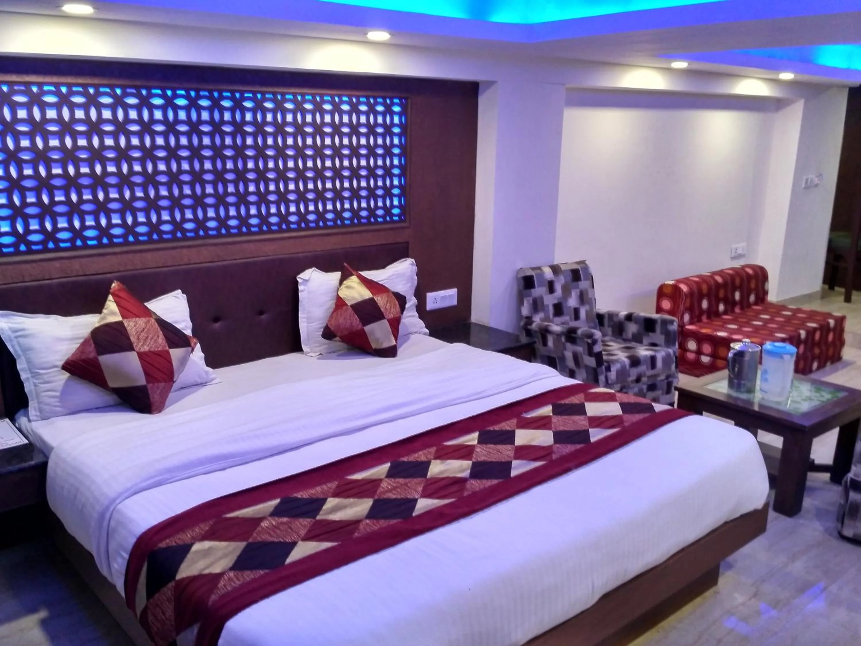 Bed in Hotel Hamers International