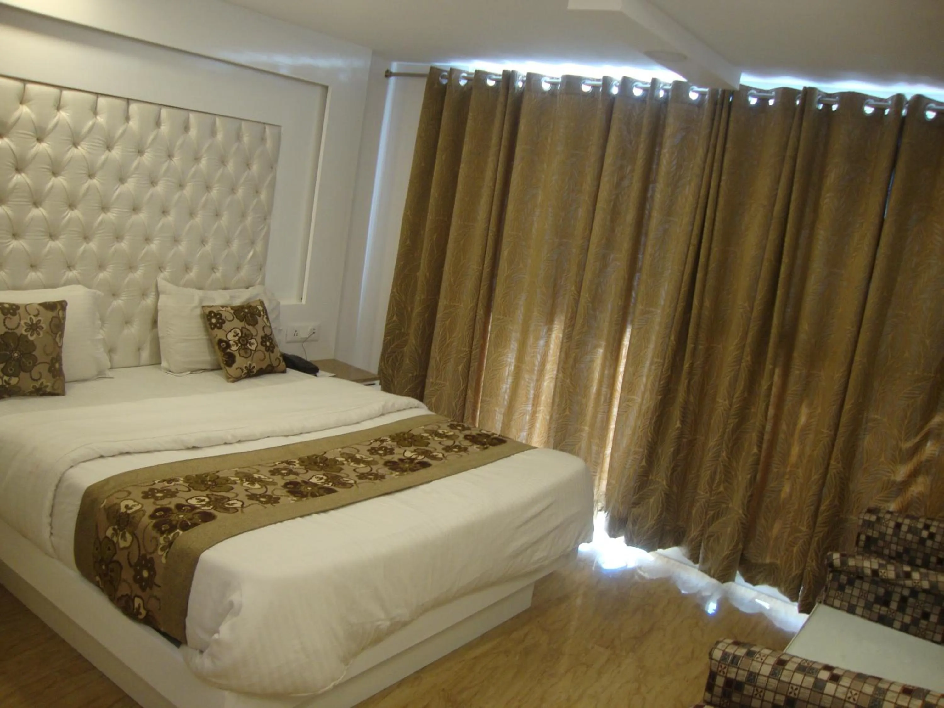 Bed in Hotel Hamers International