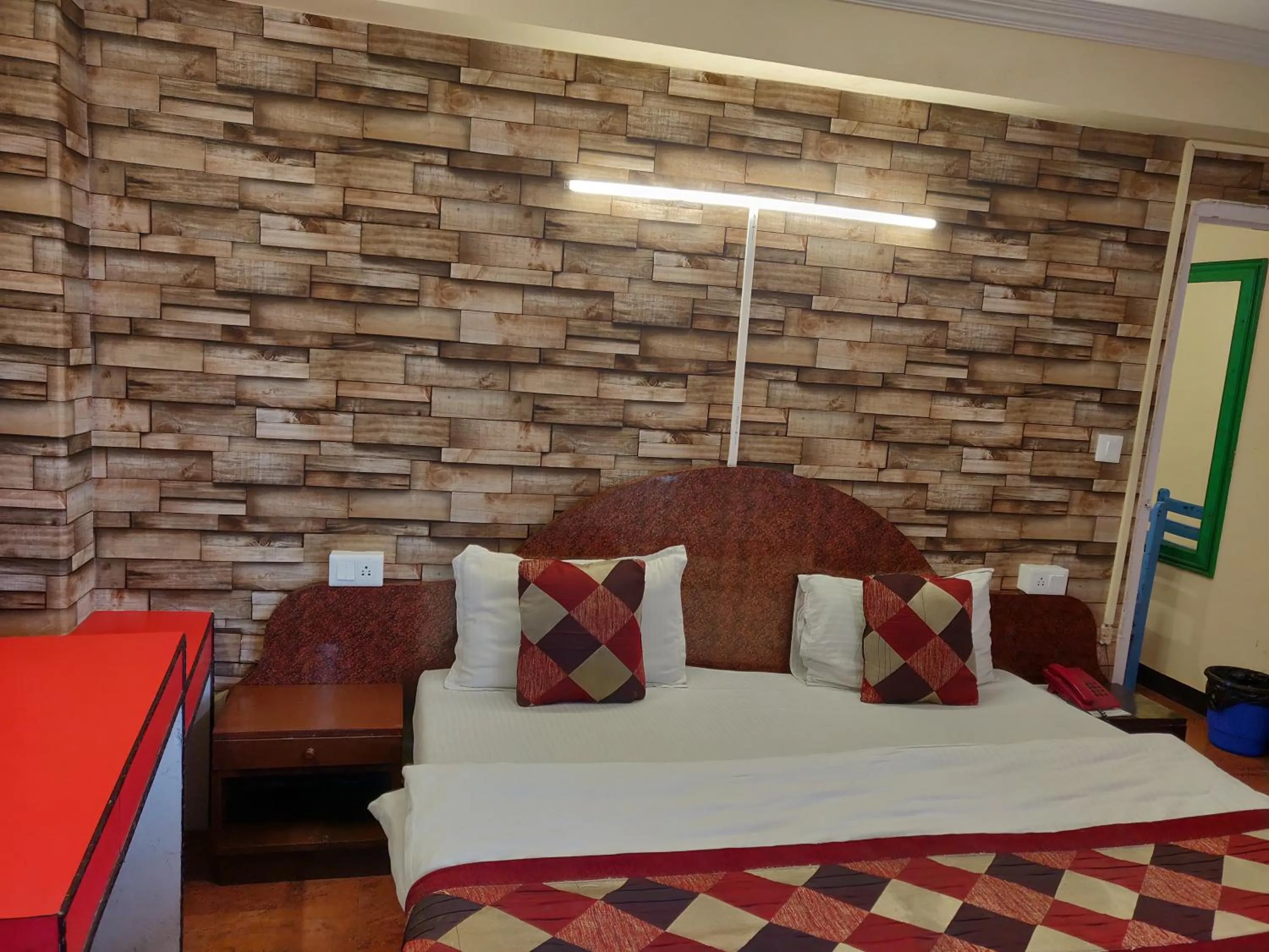 Bed in Hotel Hamers International