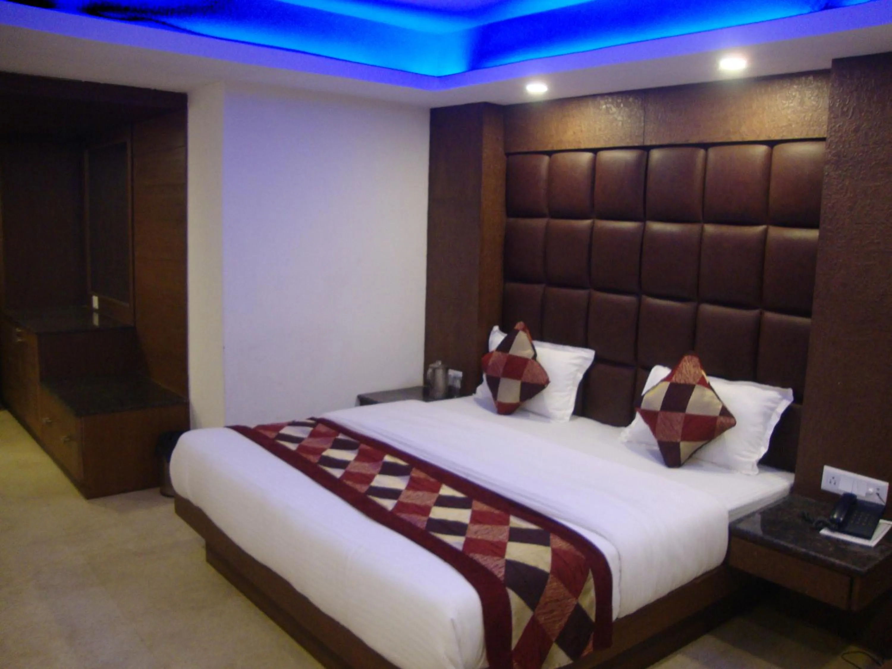 Bed in Hotel Hamers International