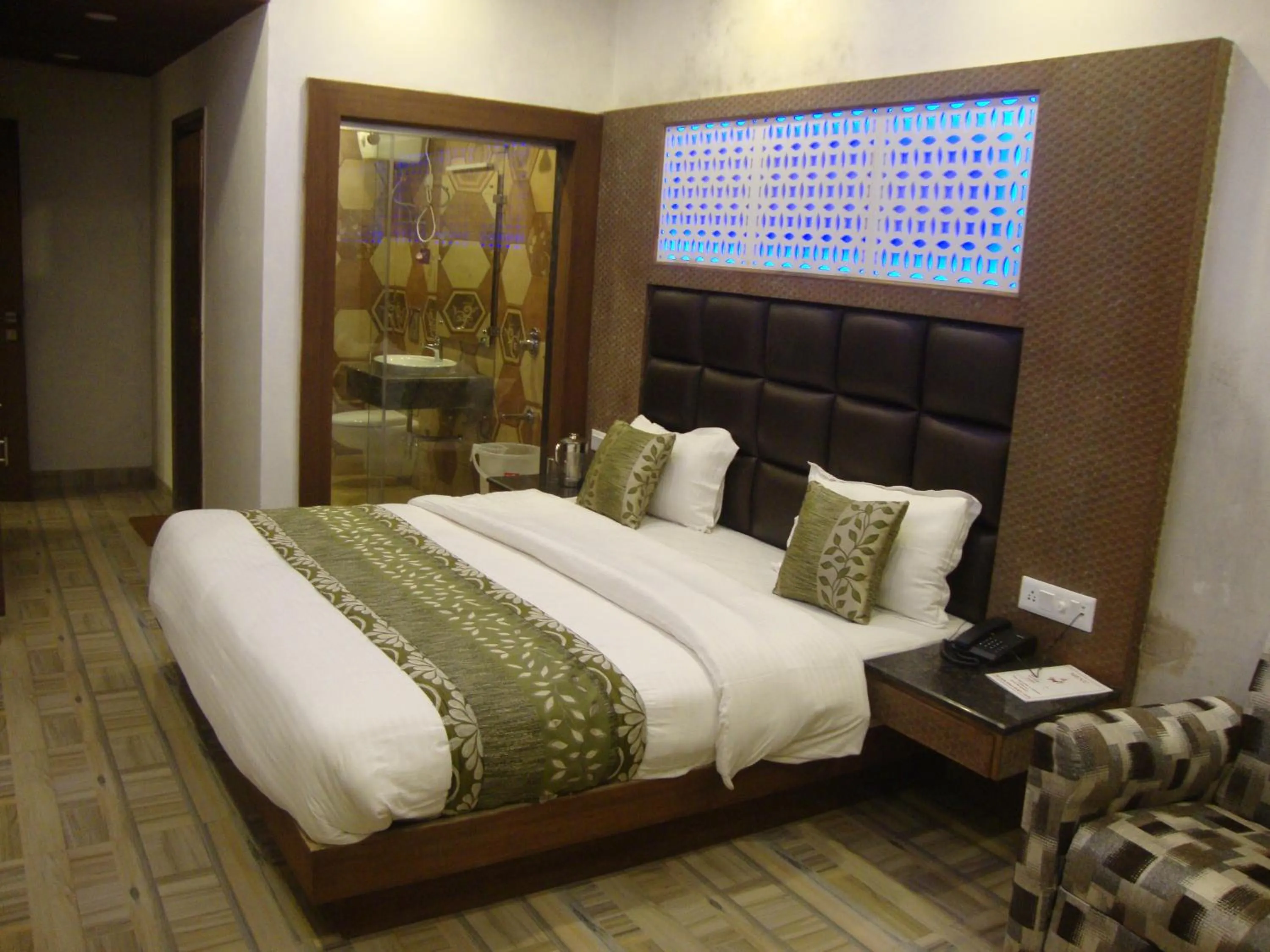 Bed in Hotel Hamers International