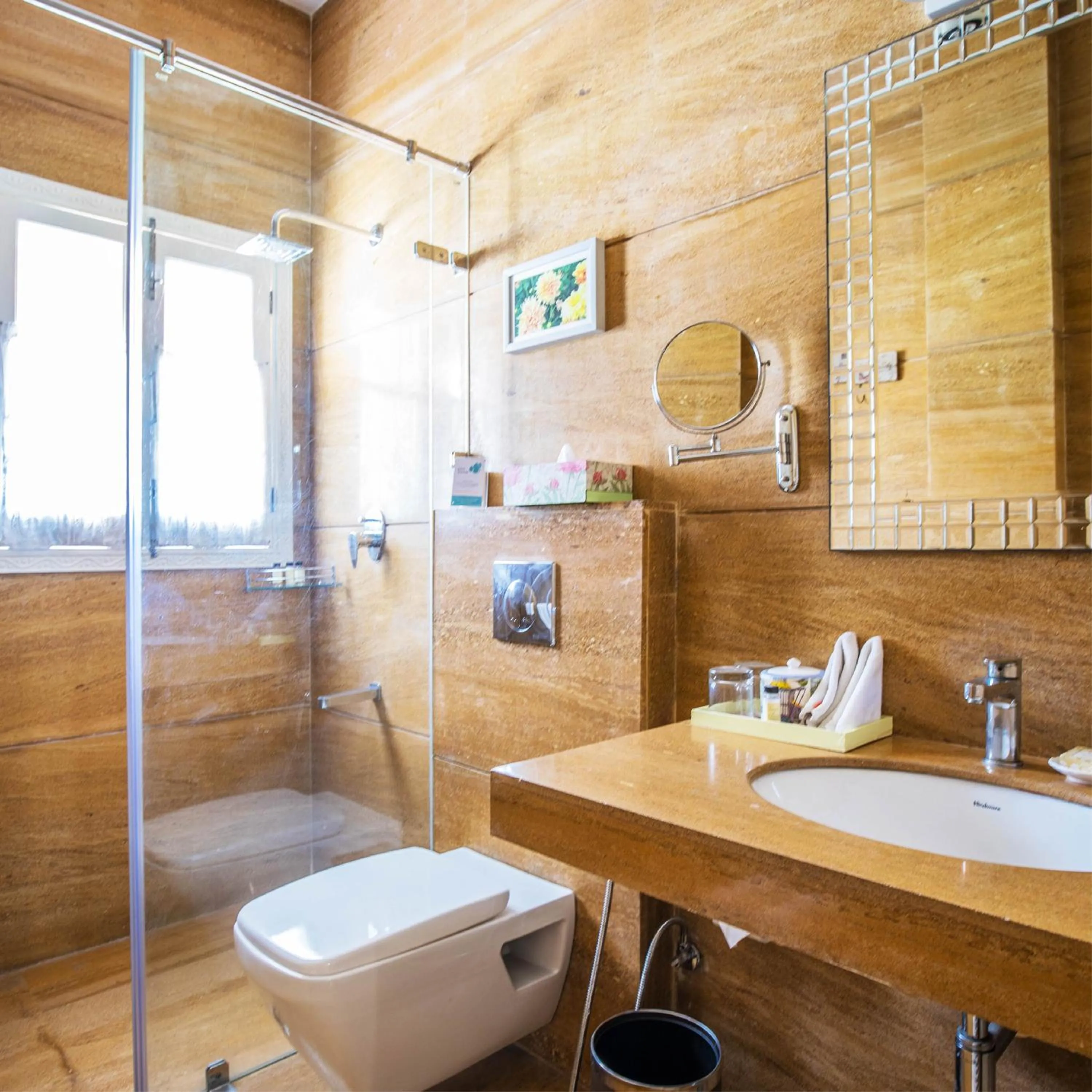 Bathroom in Karma Chalets