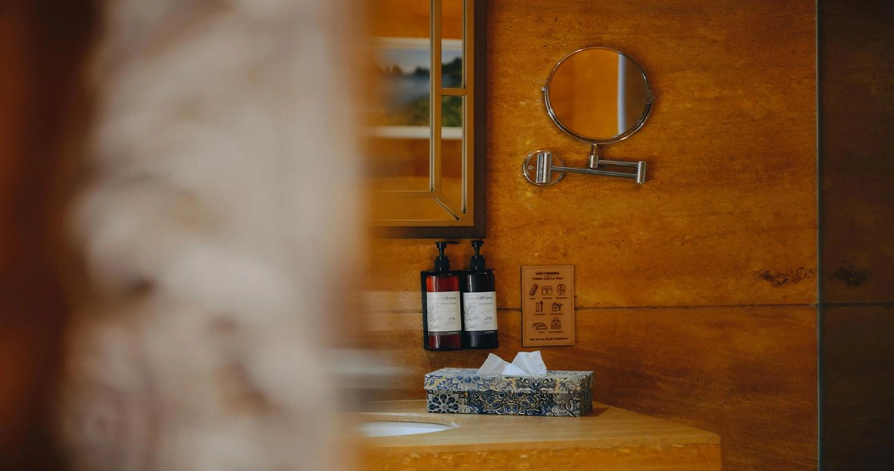 Bathroom in Karma Chalets