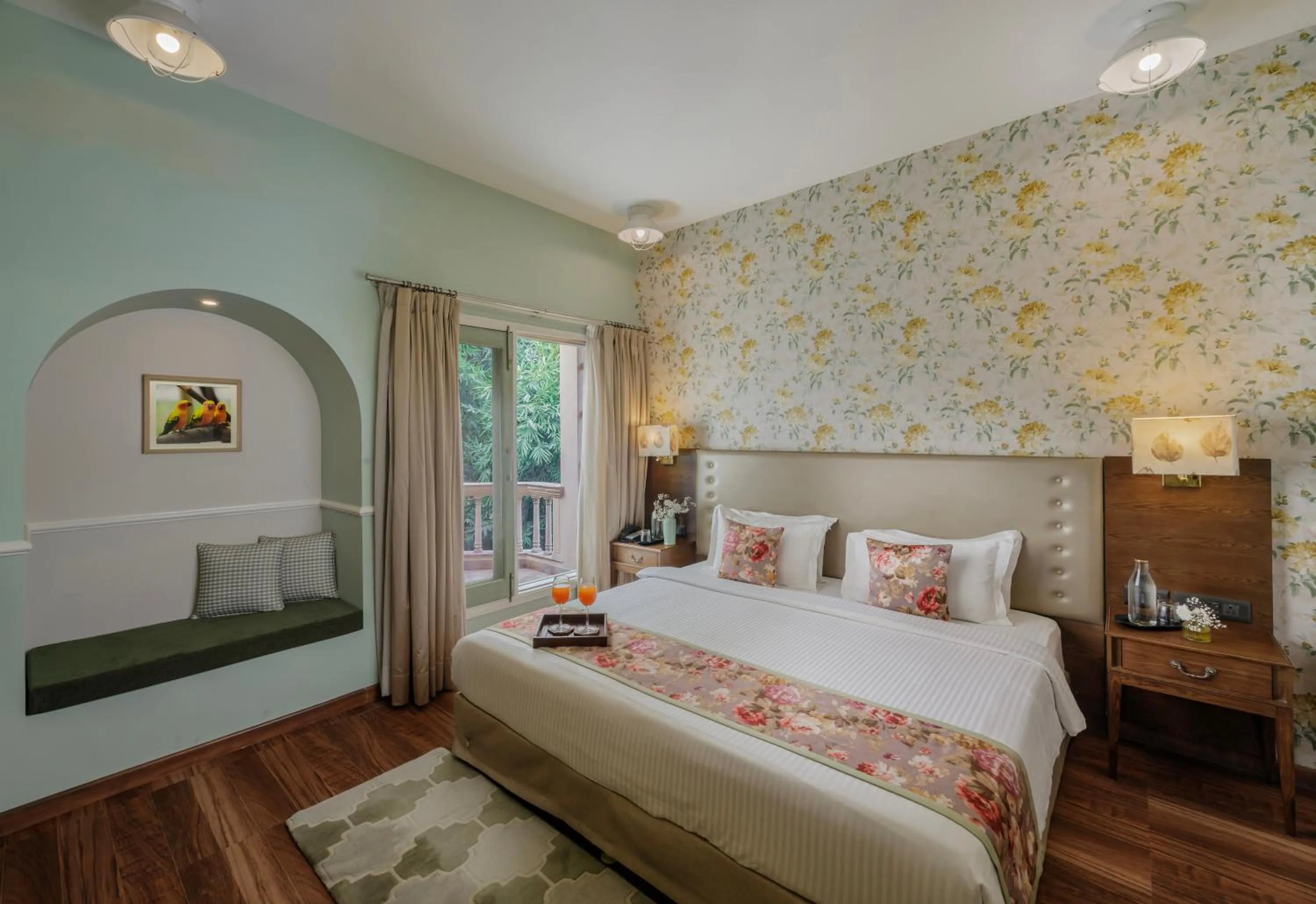 Bedroom, Bed in Karma Chalets