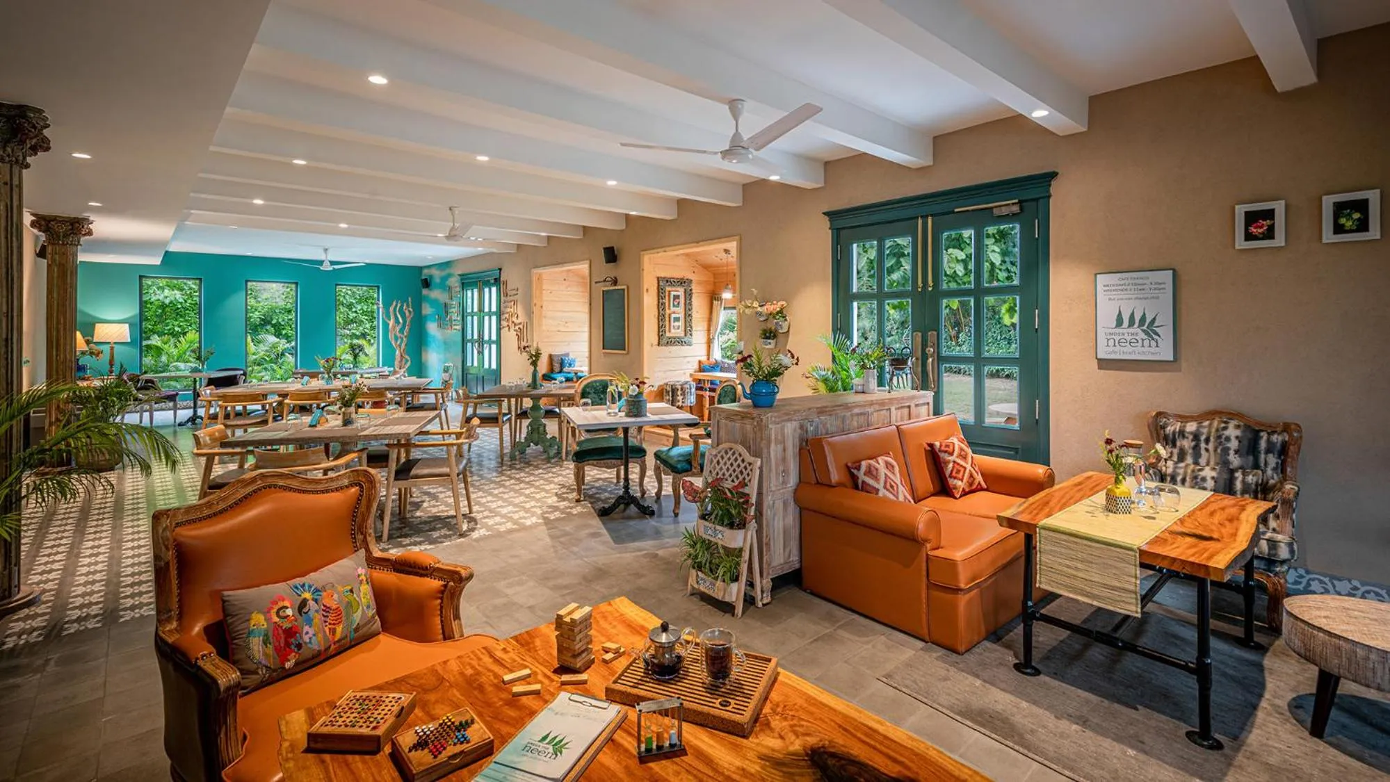 Restaurant/places to eat in Karma Chalets