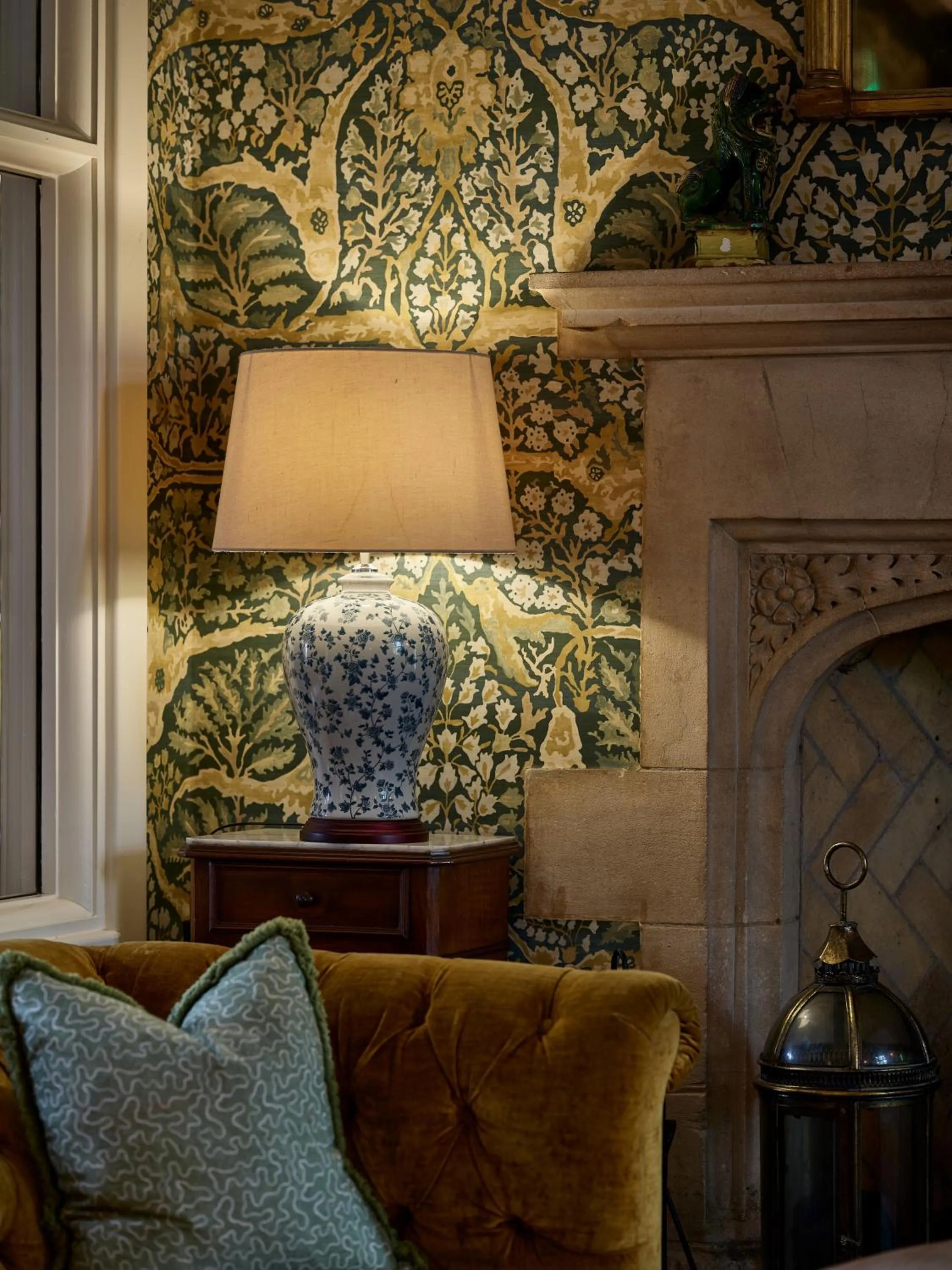 Seating area in Old Bell Hotel