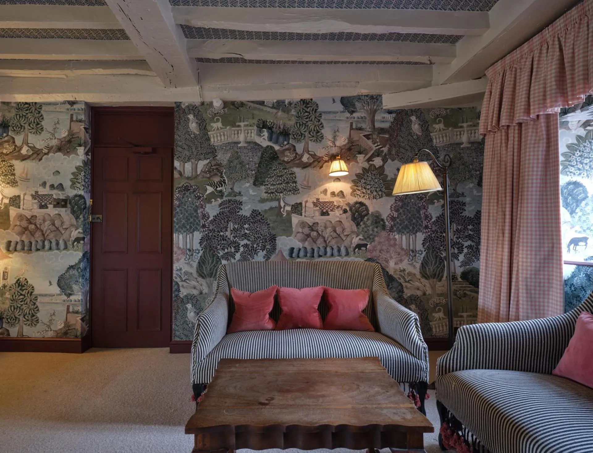 Bedroom in Old Bell Hotel