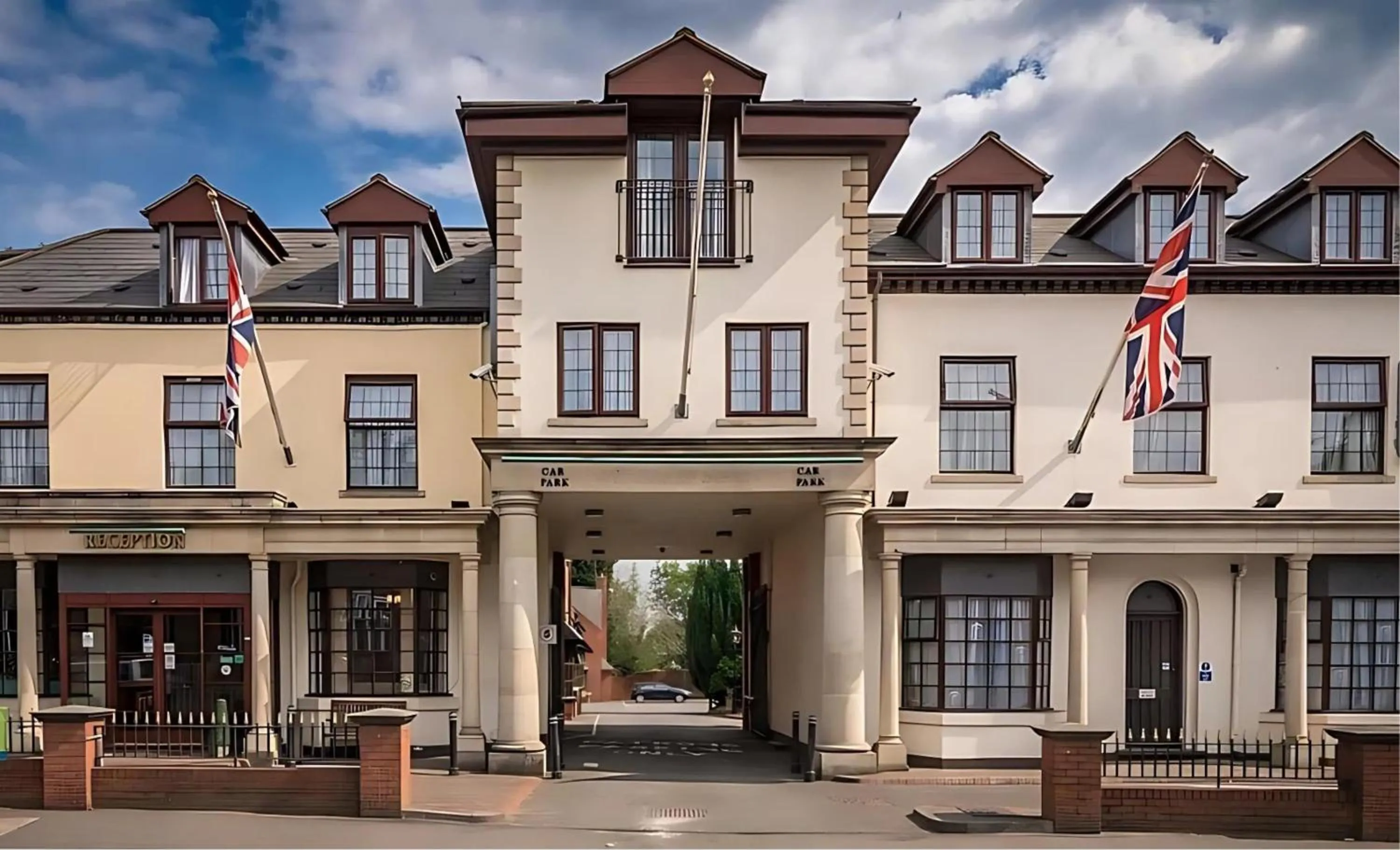 Property building in Garner Hotel Birmingham South East by IHG