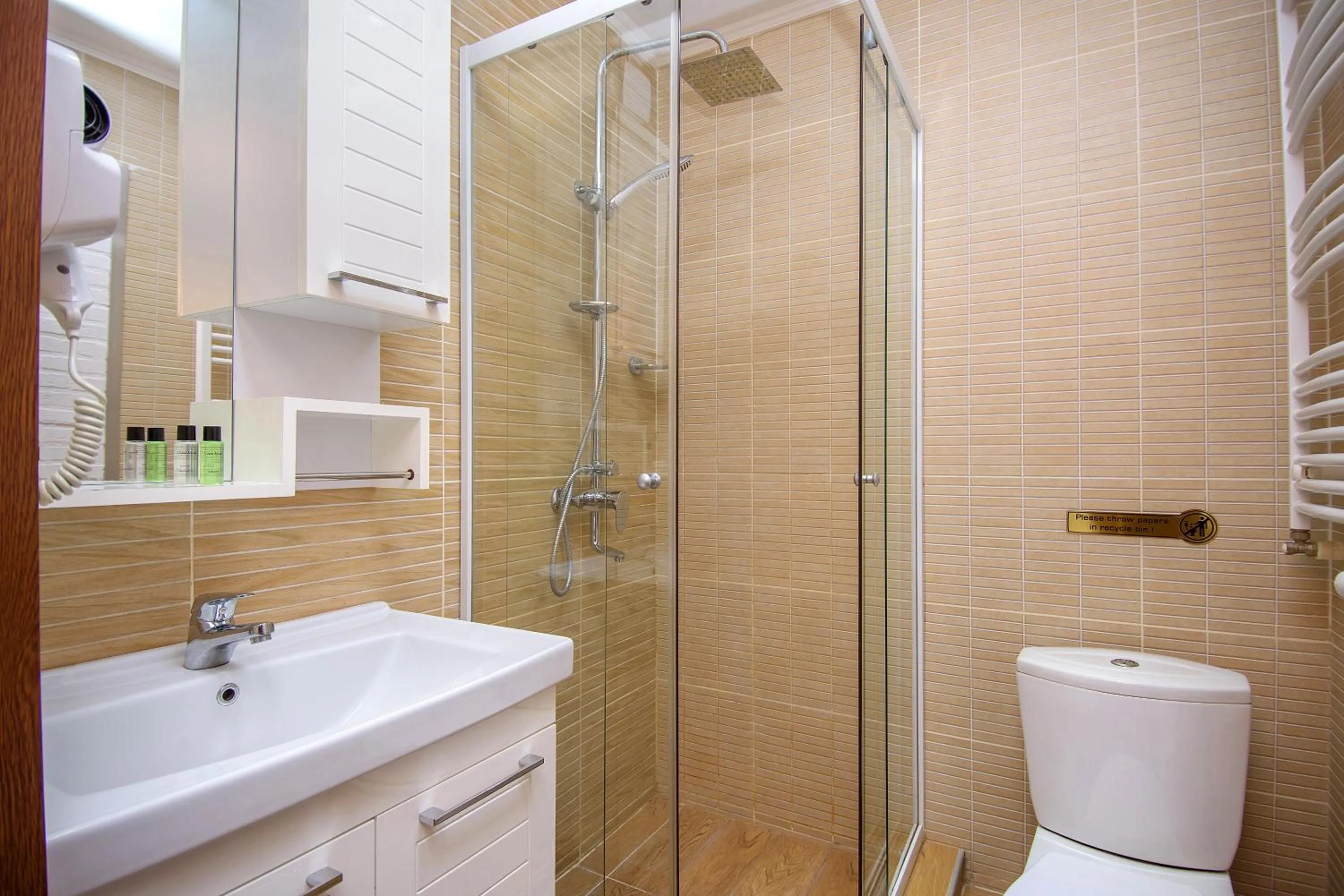 Shower in Hotel Libretto