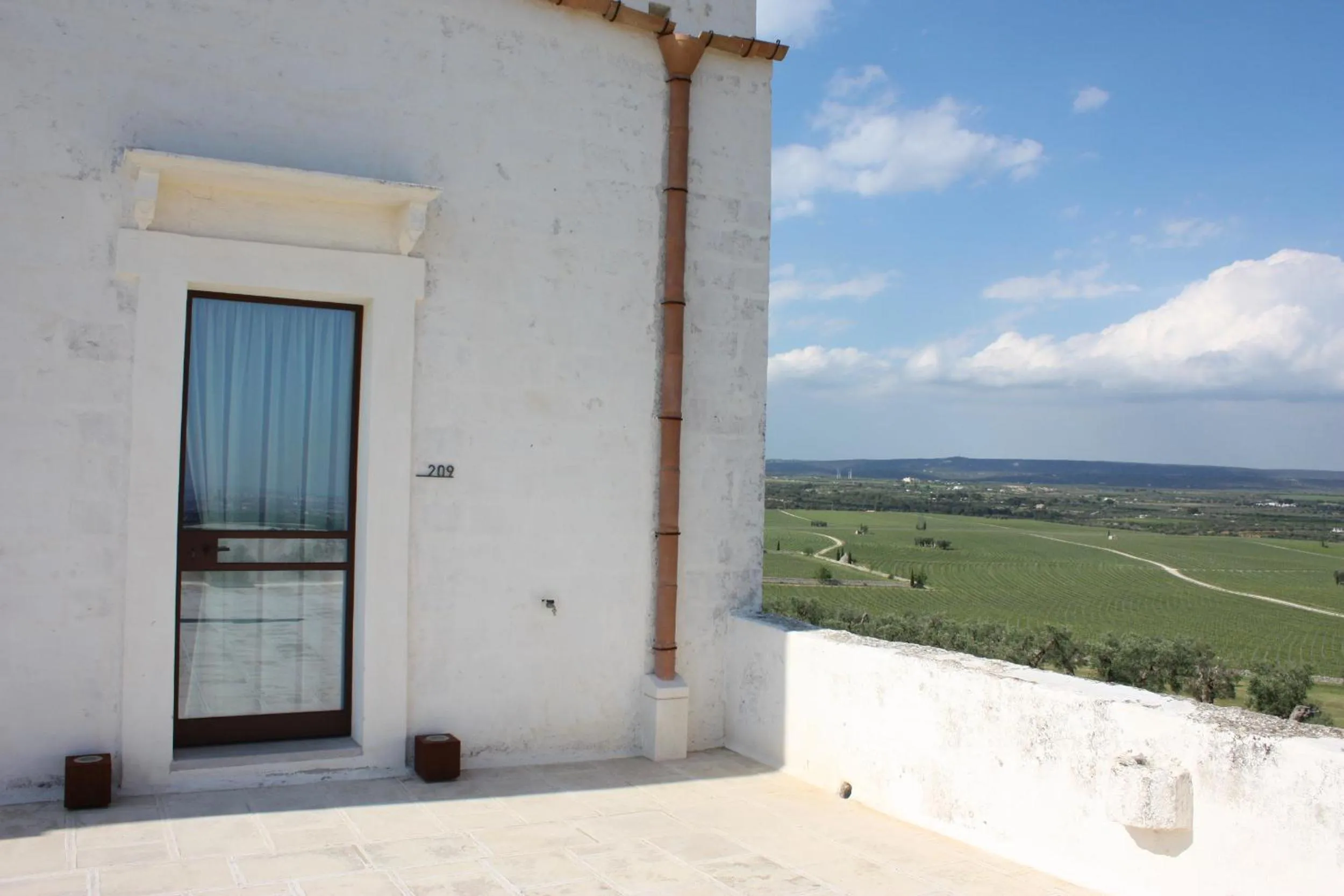 Facade/entrance in Masseria Amastuola Wine Resort