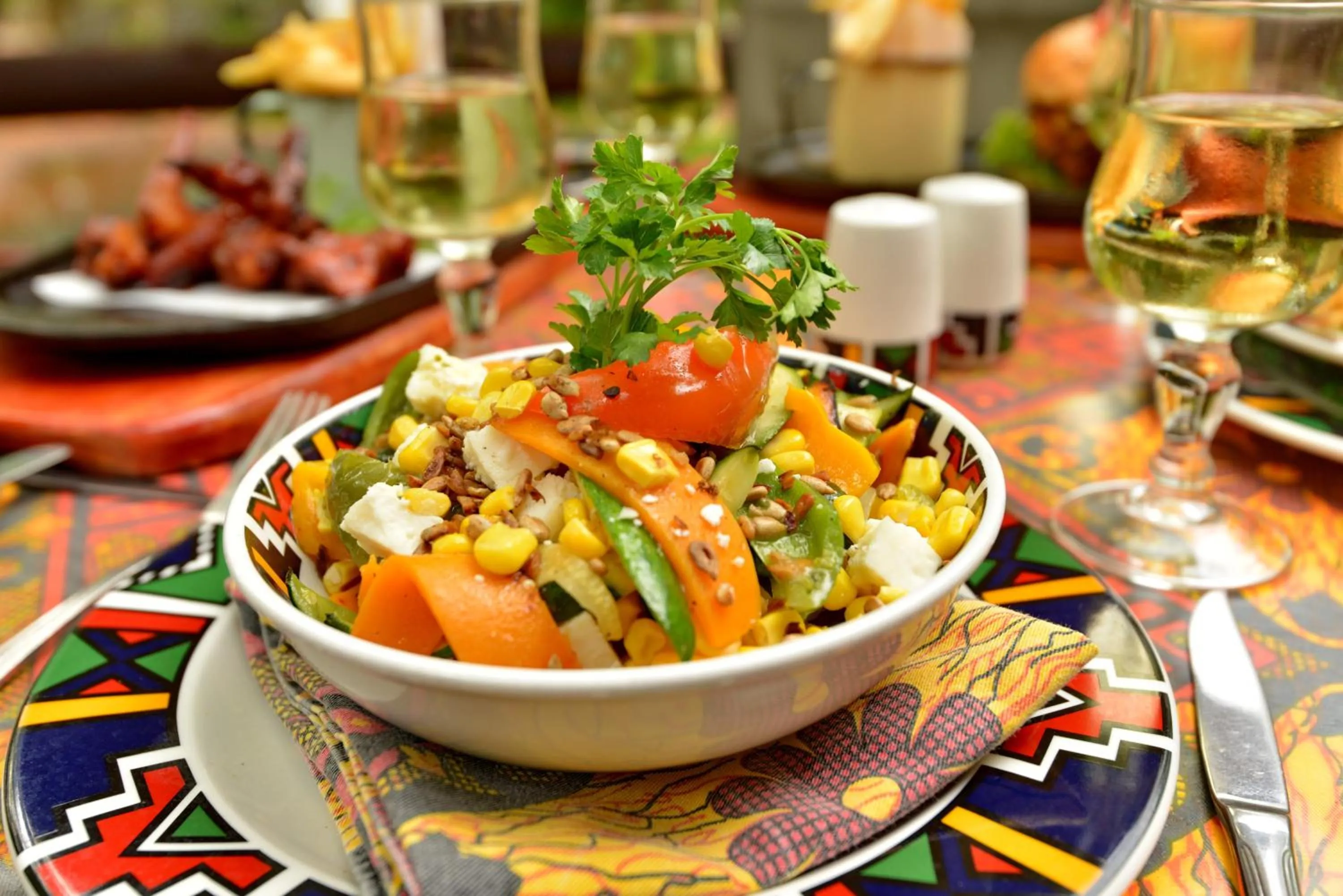 Restaurant/places to eat in Lokuthula Lodges