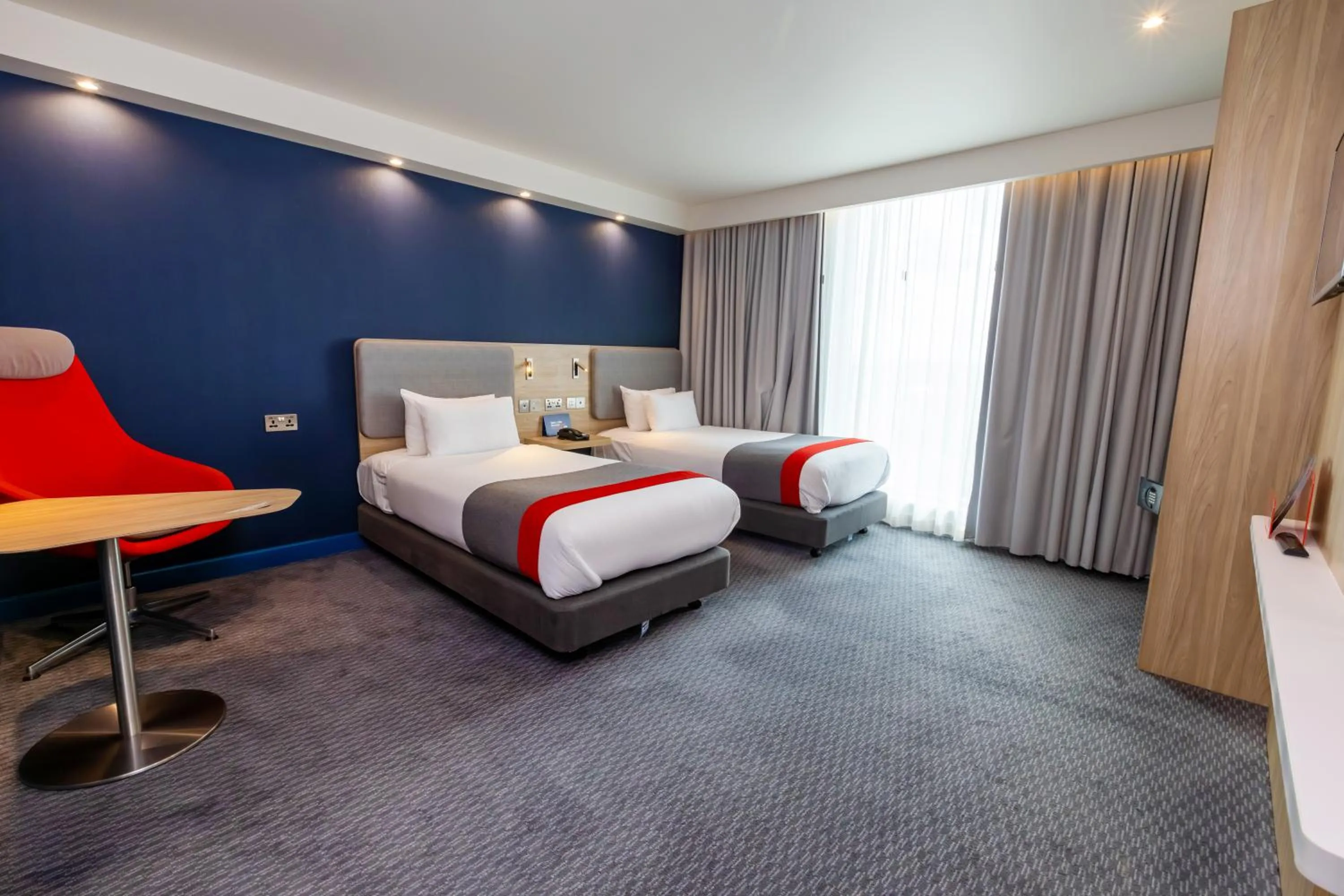 Bedroom, Bed in Holiday Inn Express - Manchester - TRAFFORDCITY by IHG