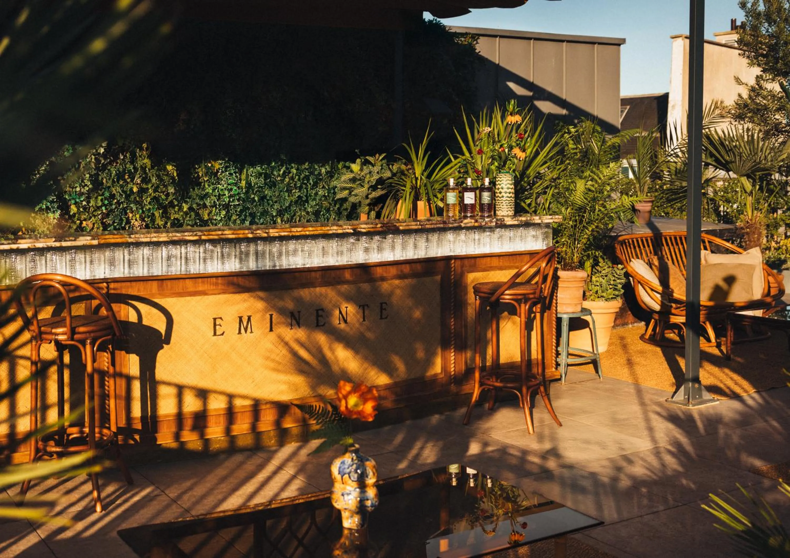 Patio in Drawing Hotel