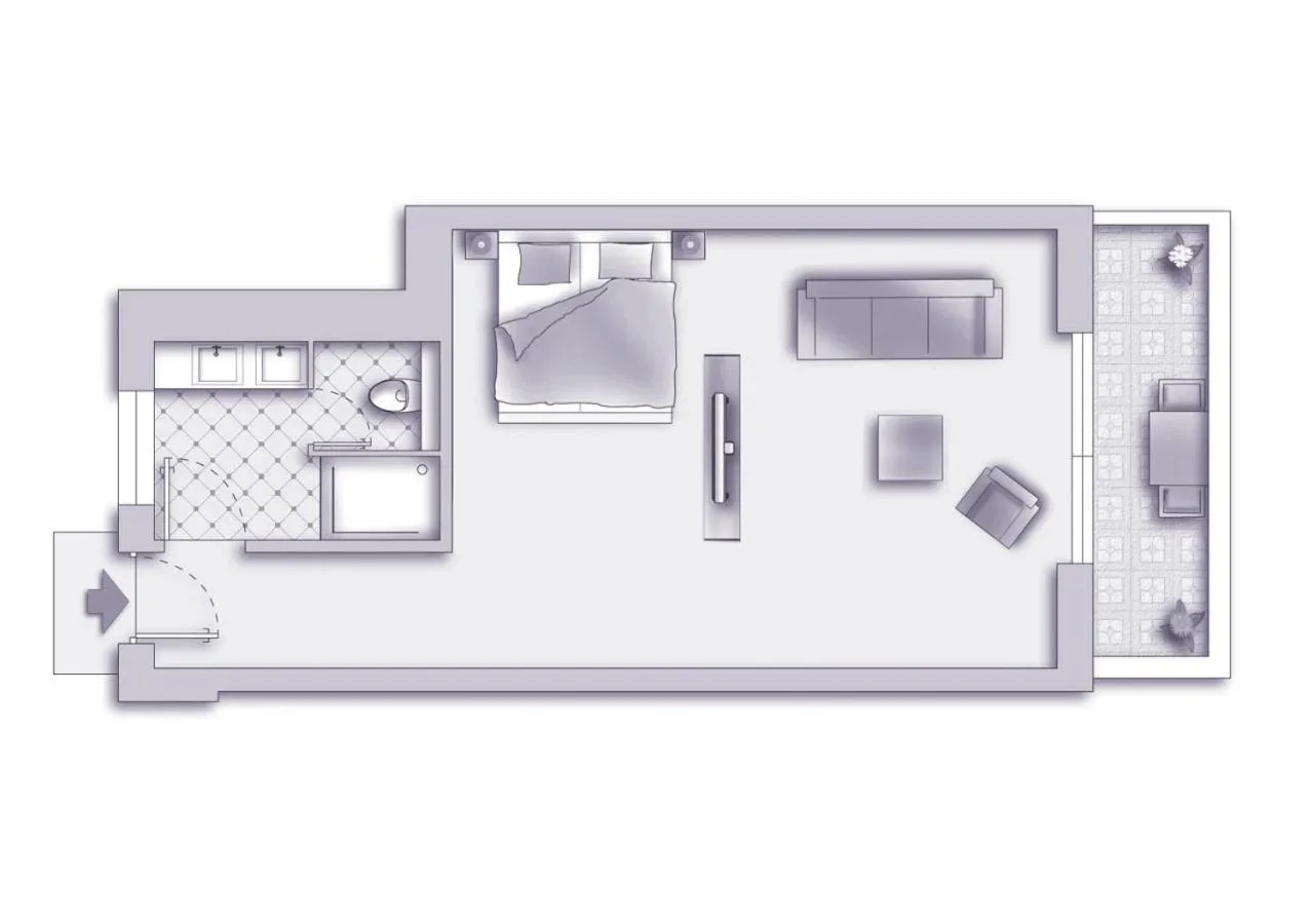 Photo of the whole room in Sonnenresort Ettershaus