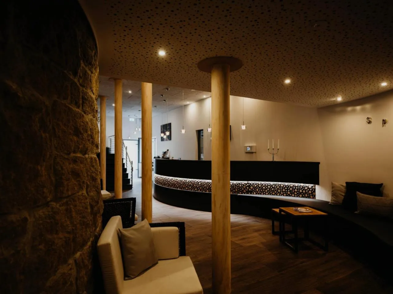 Swimming pool, Bed in Sonnenresort Ettershaus