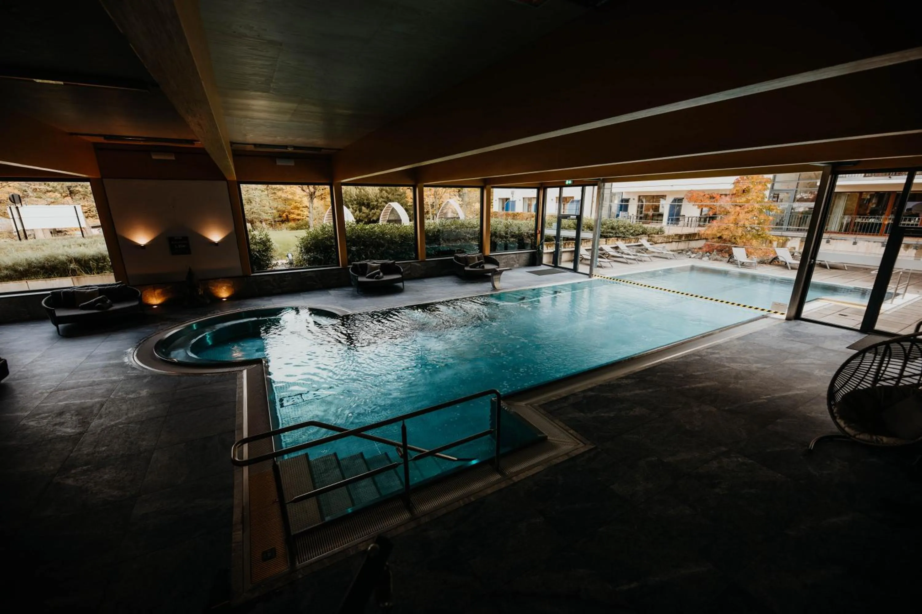 Swimming pool in Sonnenresort Ettershaus