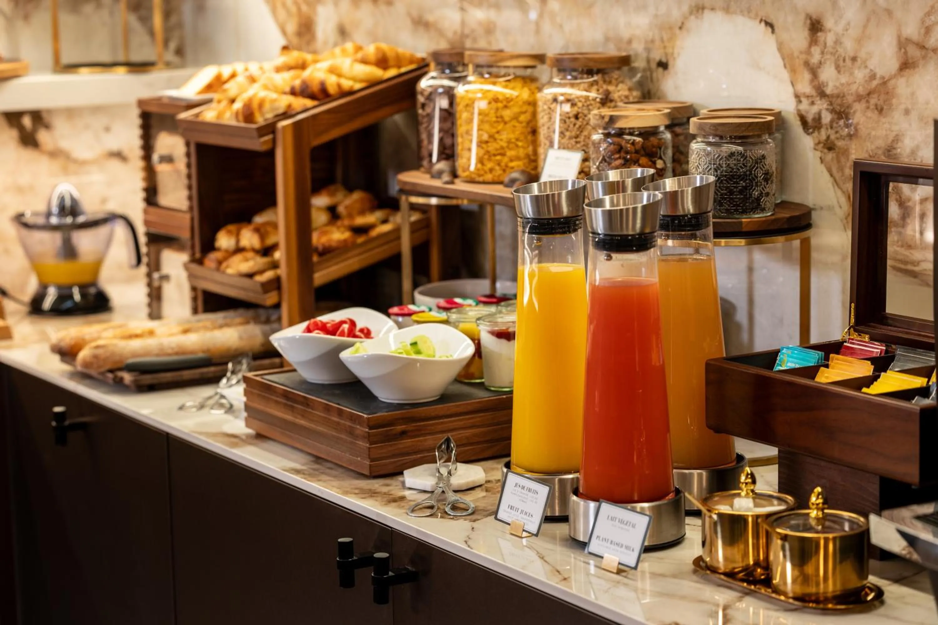 Breakfast in Hotel Le Richemont