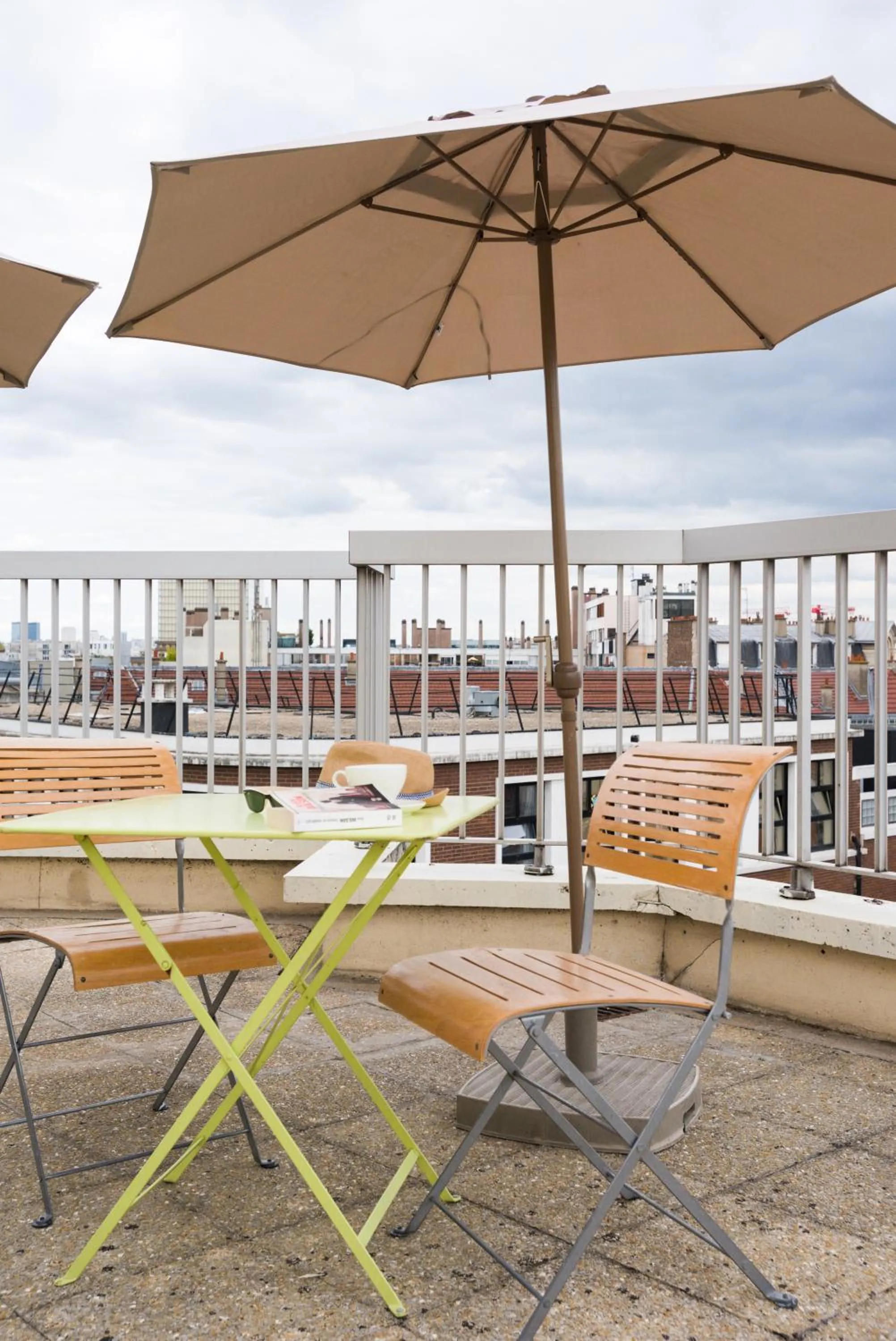 Patio in Hotel Le Richemont