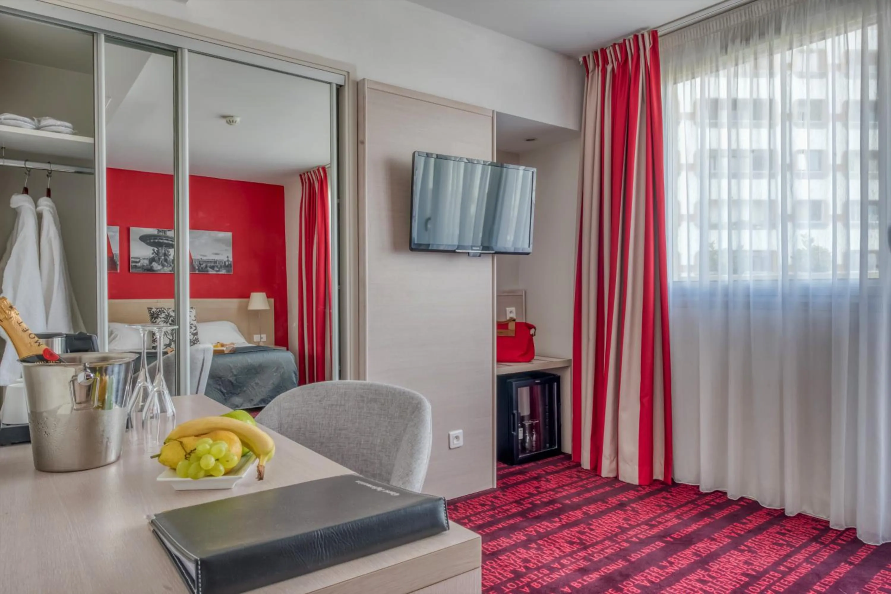 Bedroom in Hotel Le Richemont