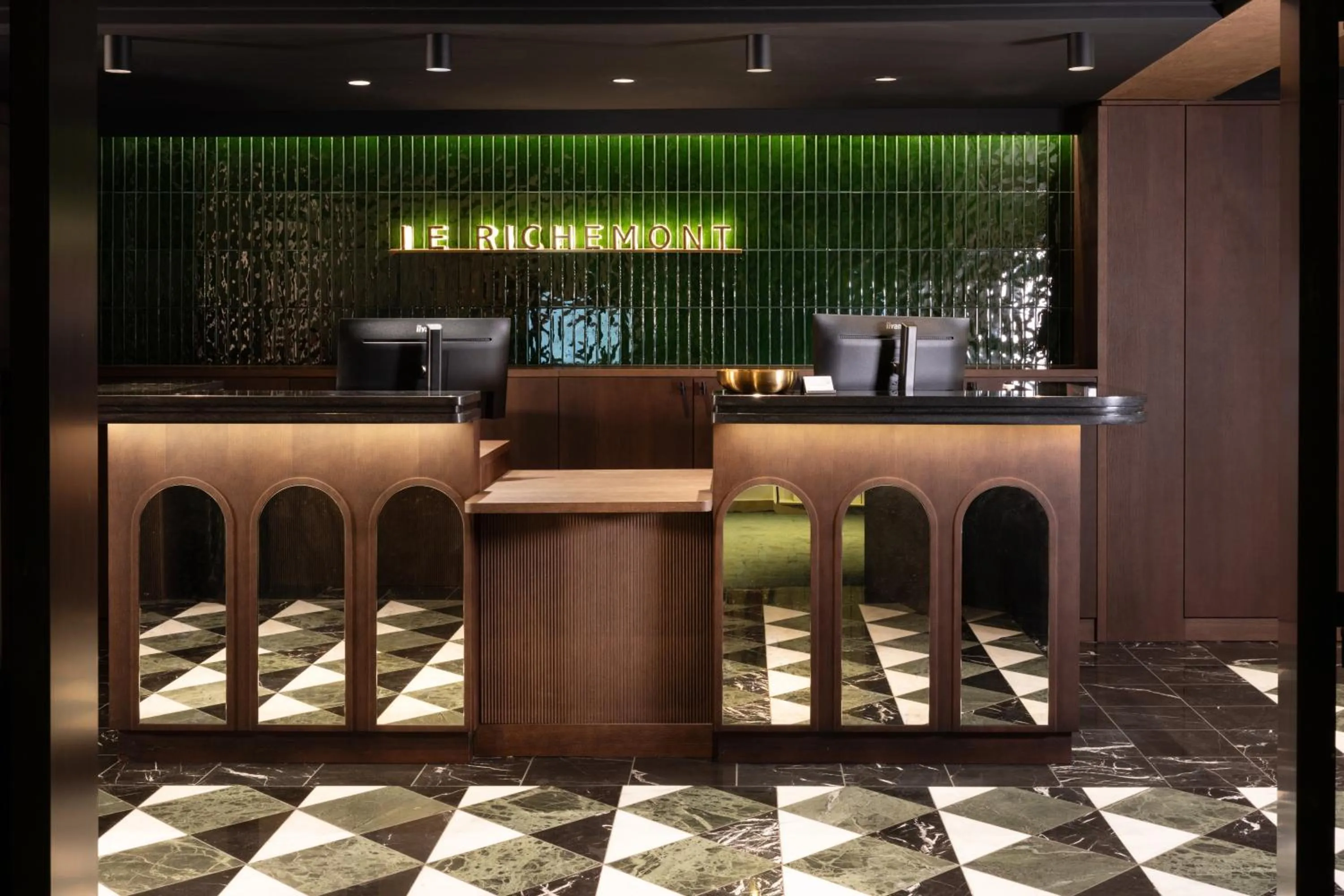 Lobby or reception in Hotel Le Richemont