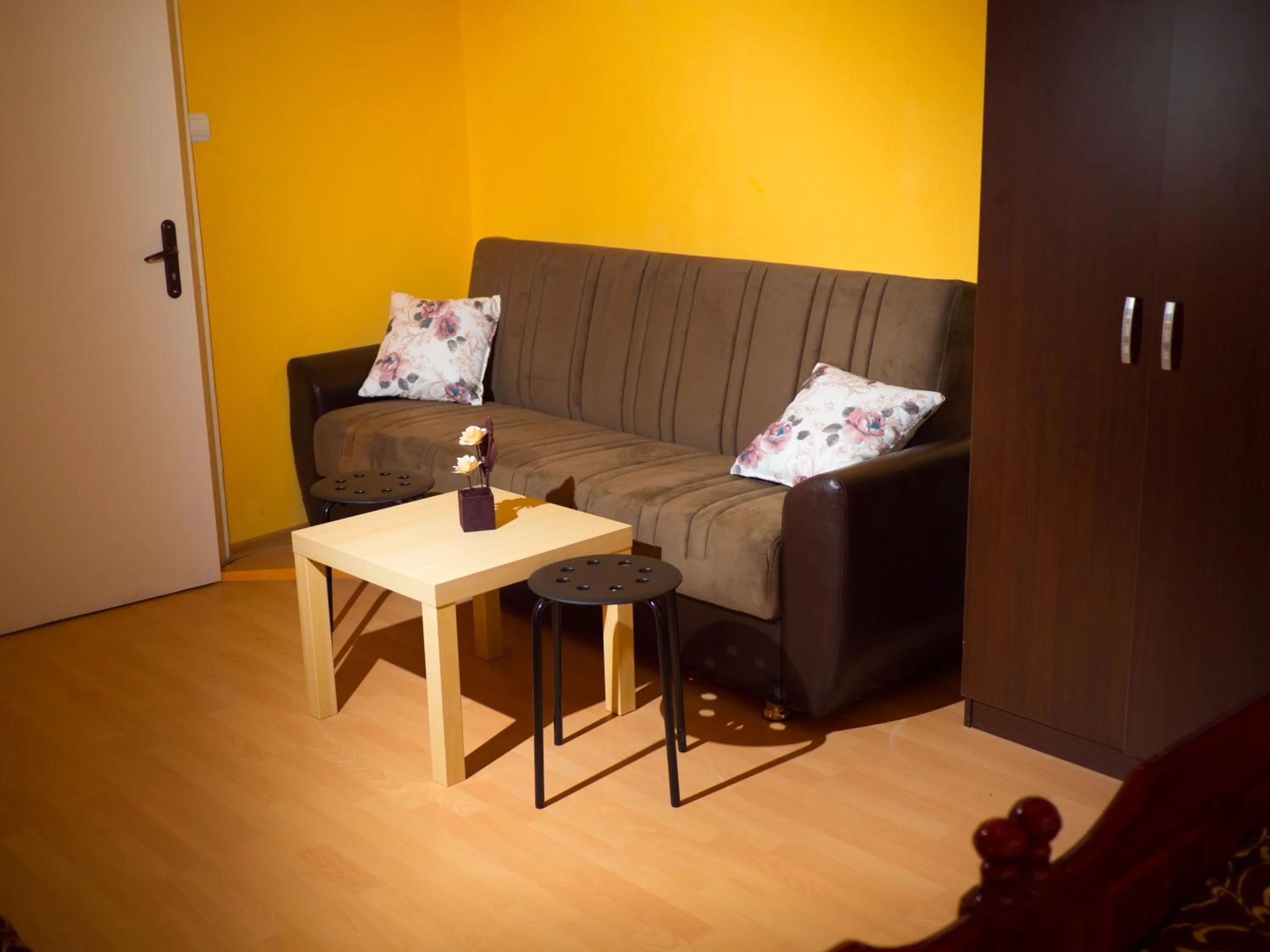 Bed in Serdika Rooms