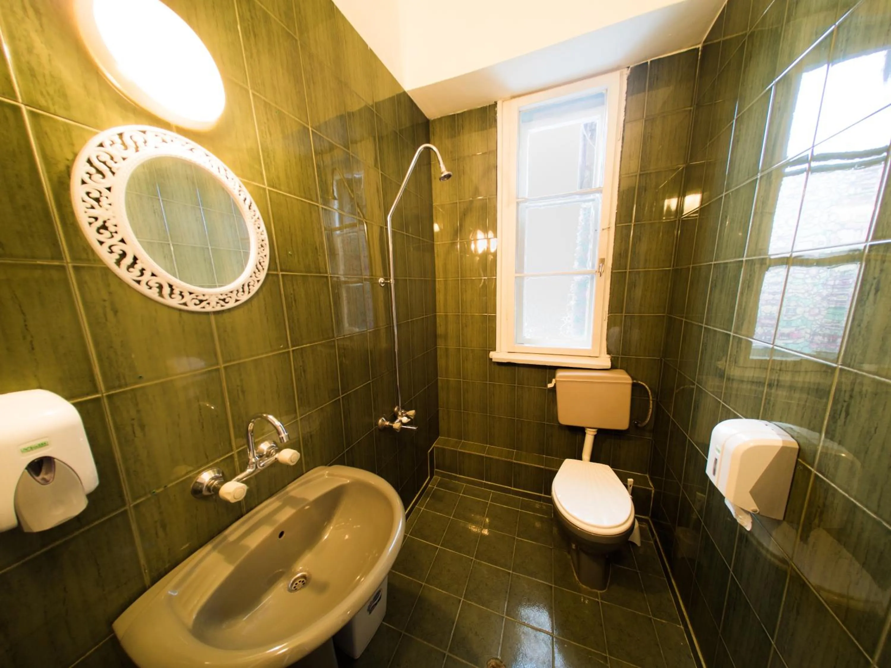 Bathroom in Serdika Rooms