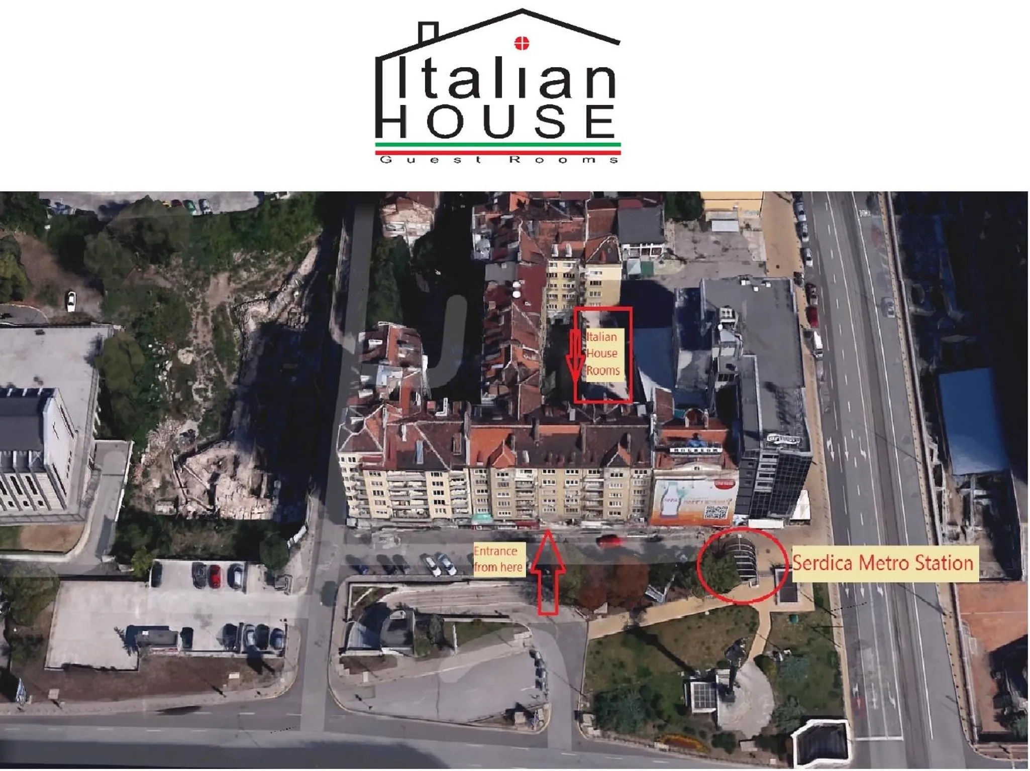 Property building in Serdika Rooms