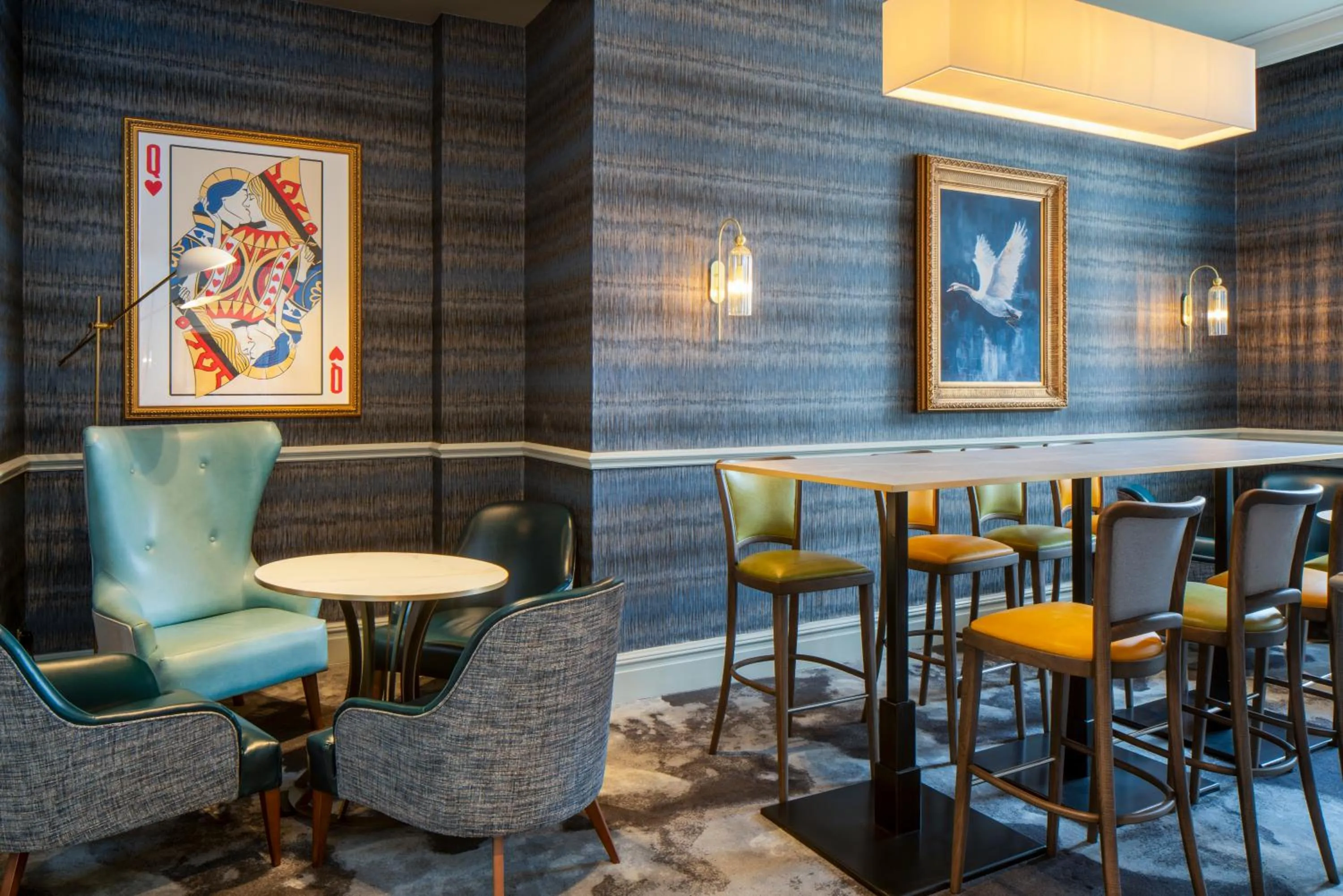Dining area in The Queen at Chester Hotel, BW Premier Collection