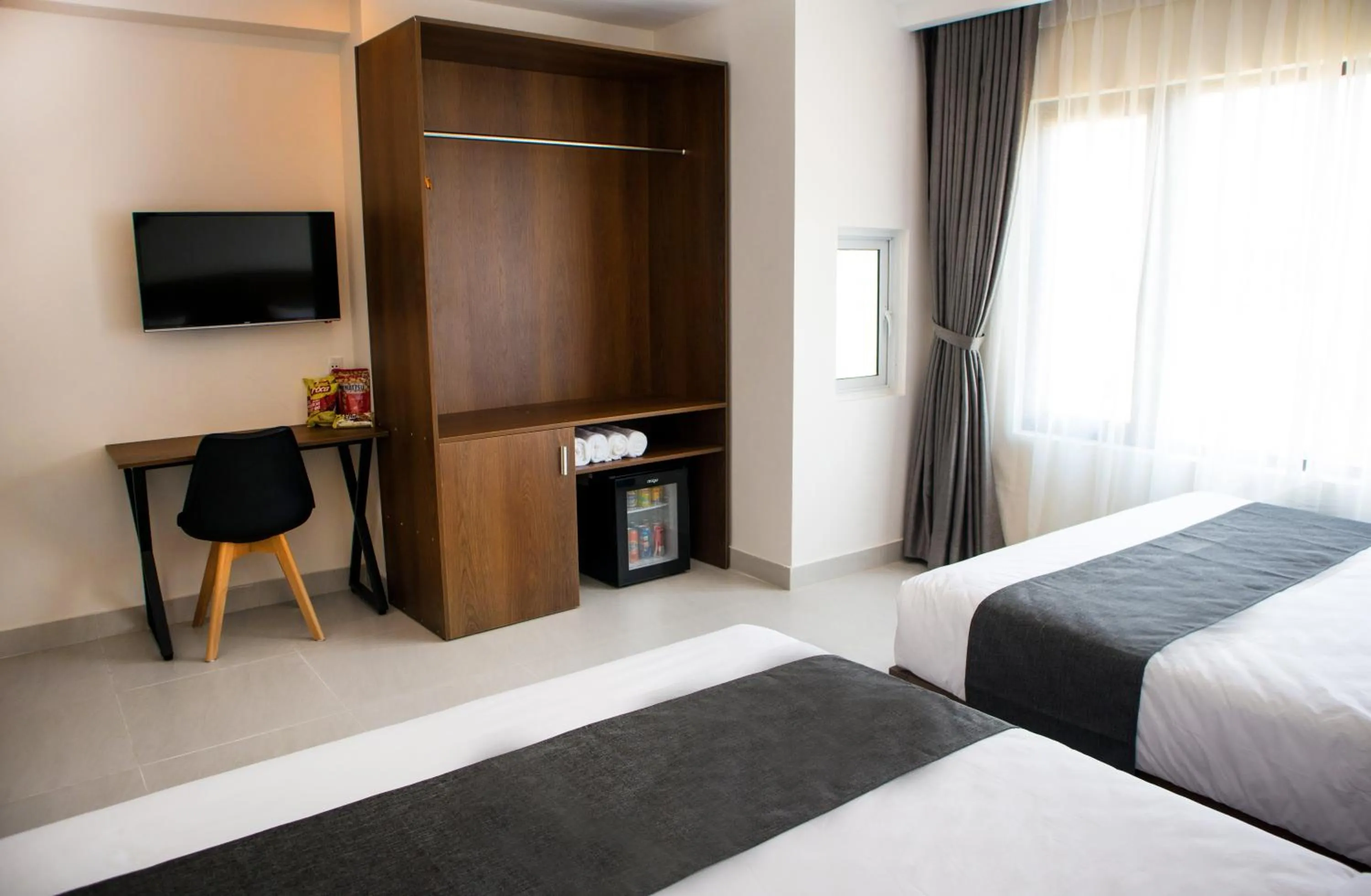 Bed in Robin Hotel Danang