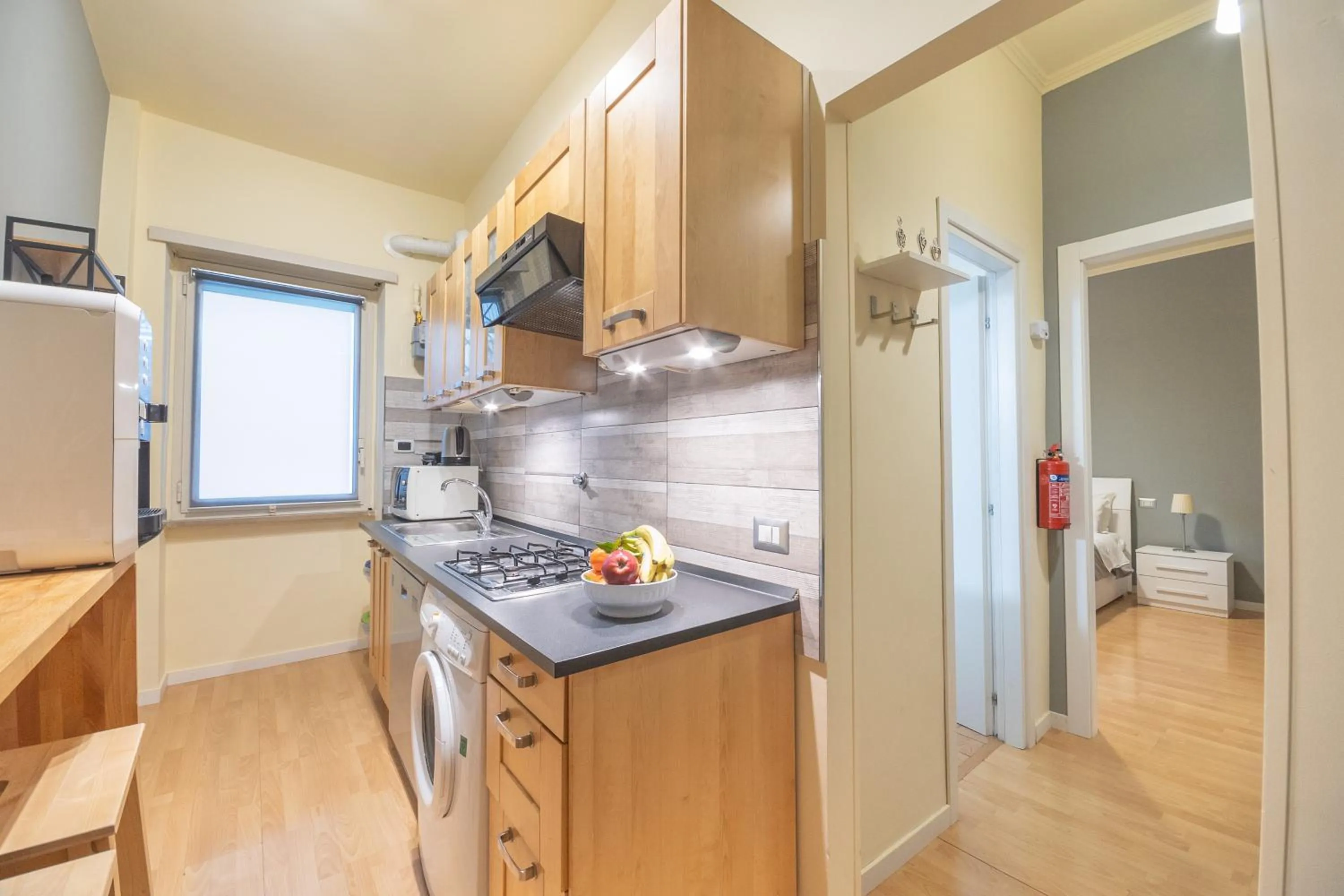 kitchen in Le Piazze di Roma Sweet Apartment