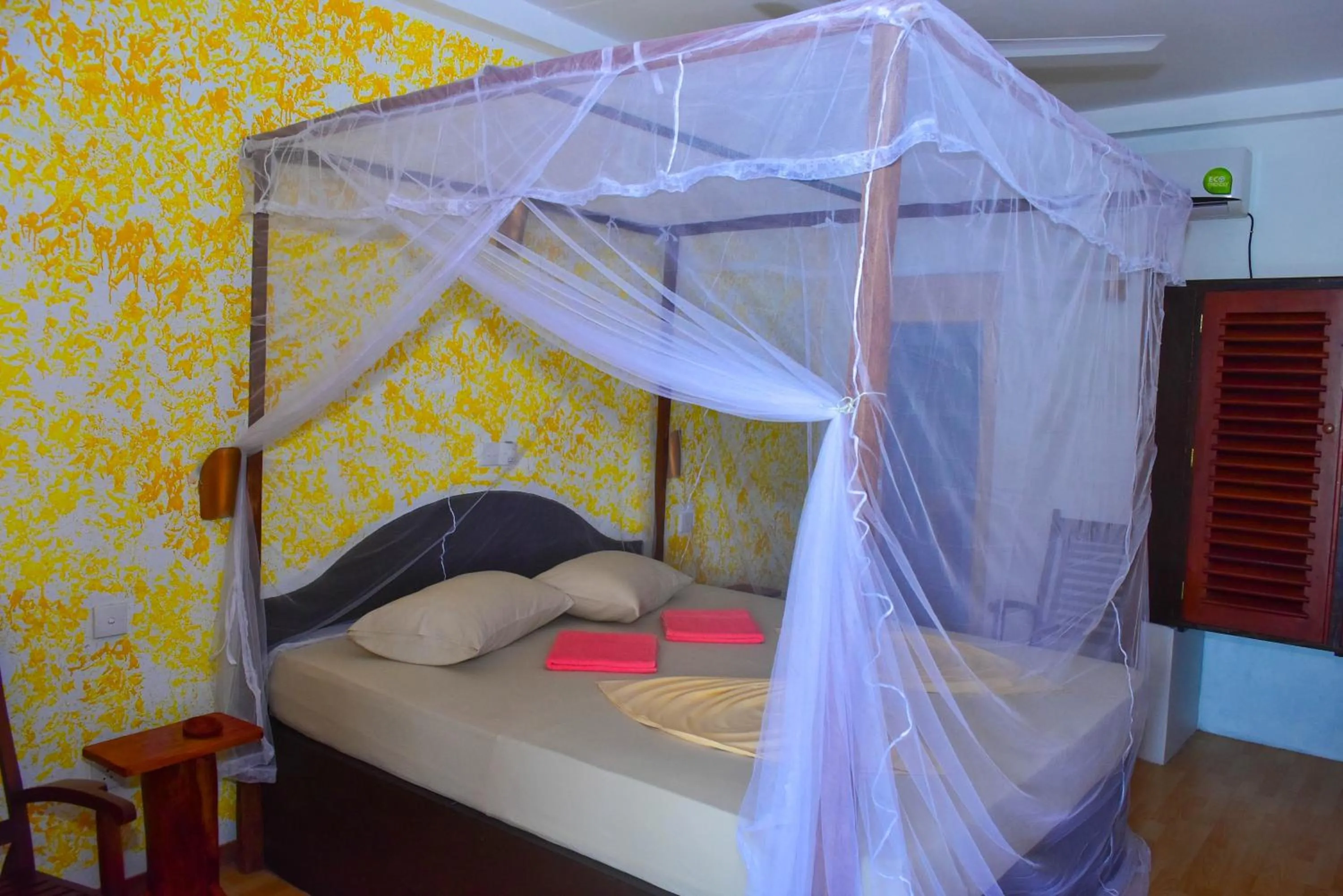 Bed in Villa crocodile beach