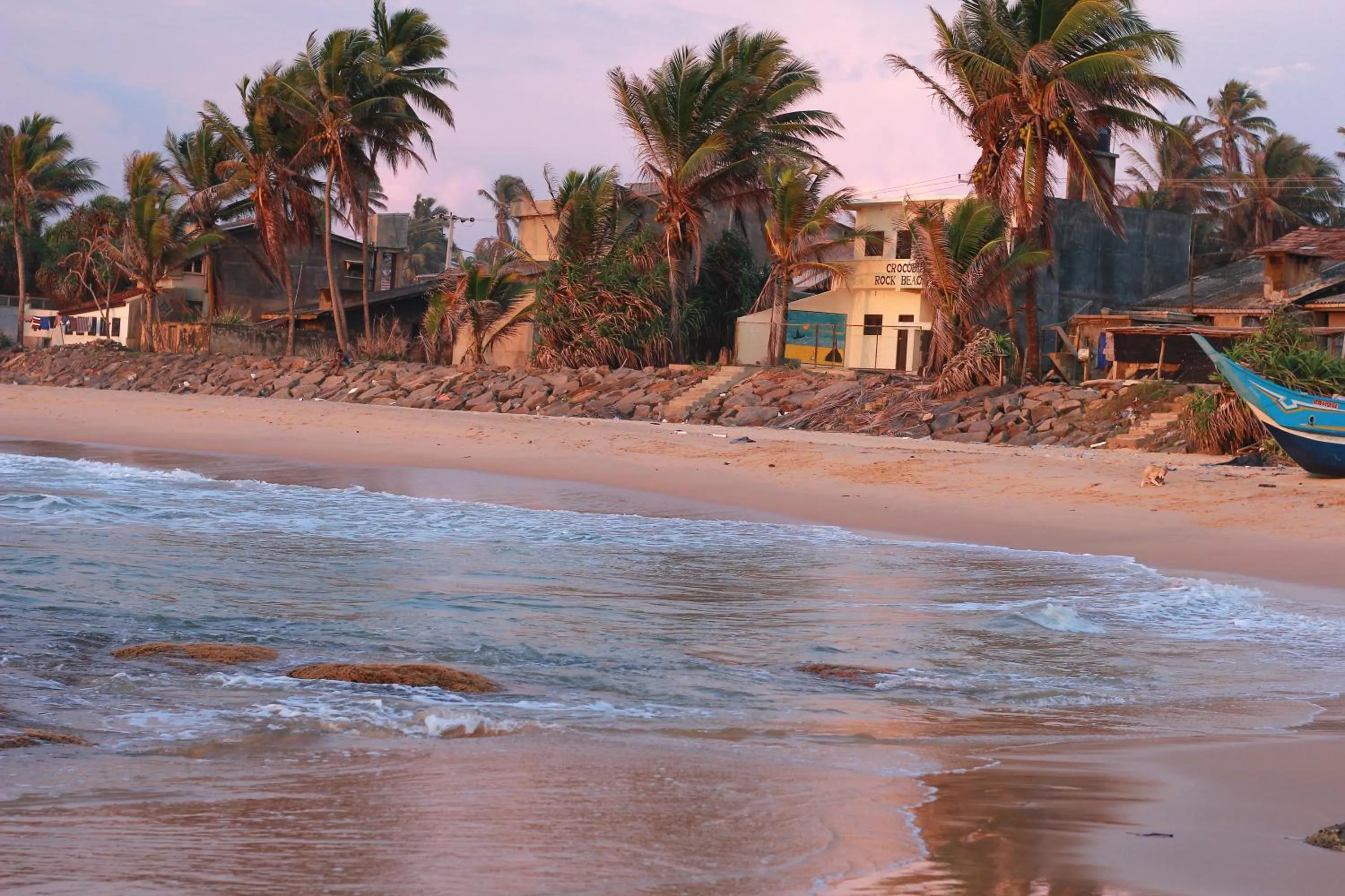 On site in Villa crocodile beach