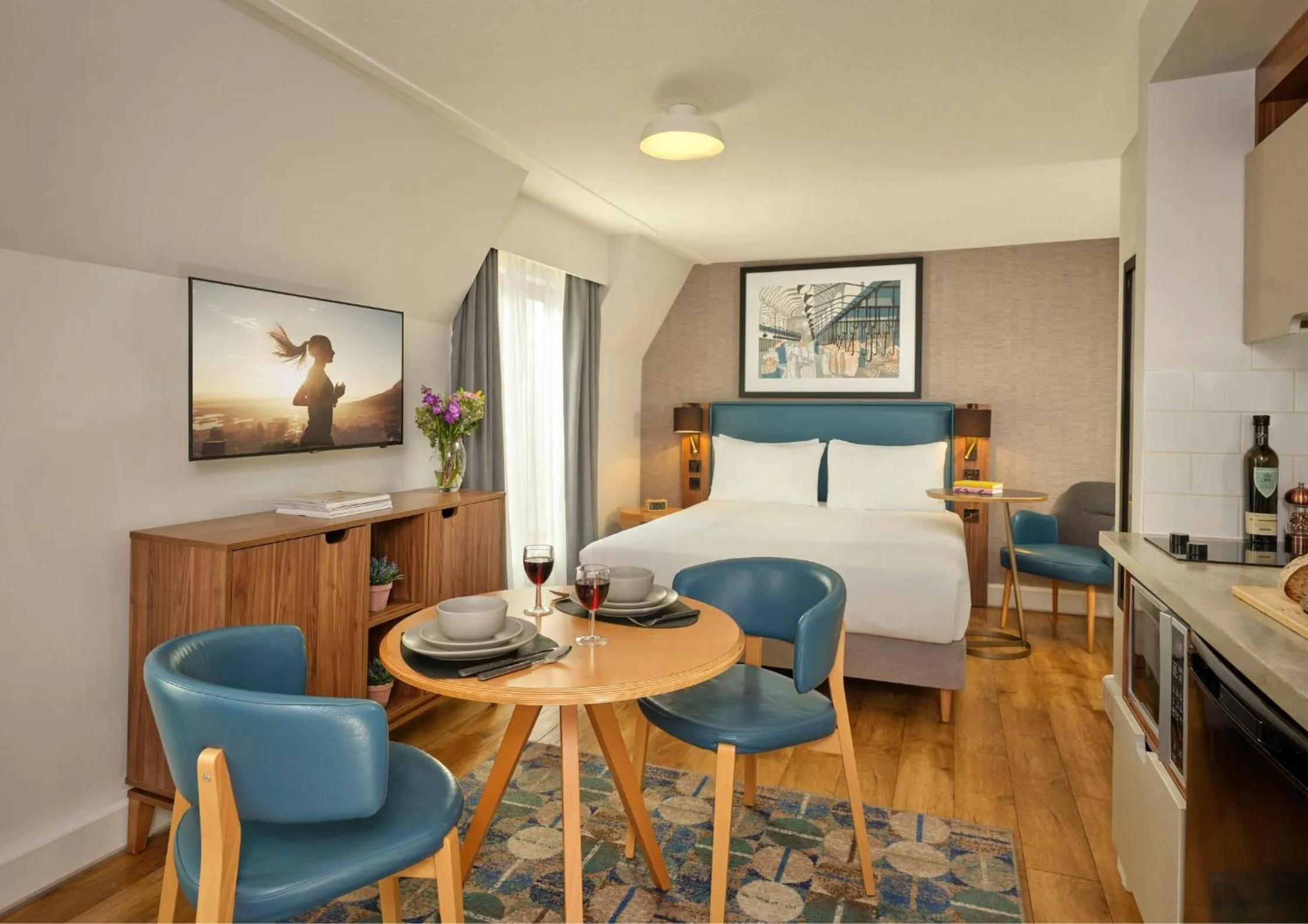 Bed in Citadines Barbican London