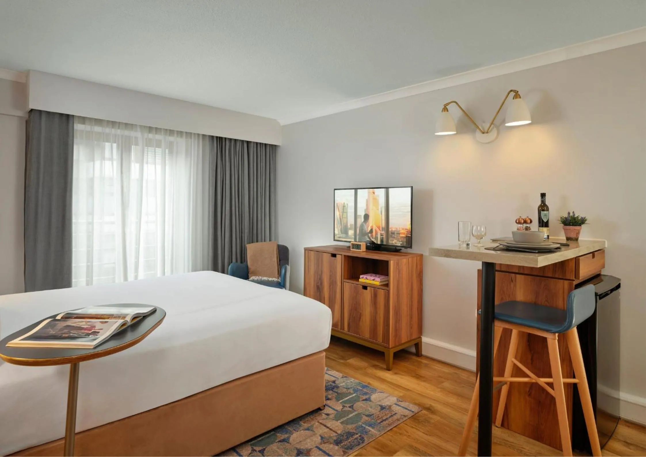 Bed in Citadines Barbican London