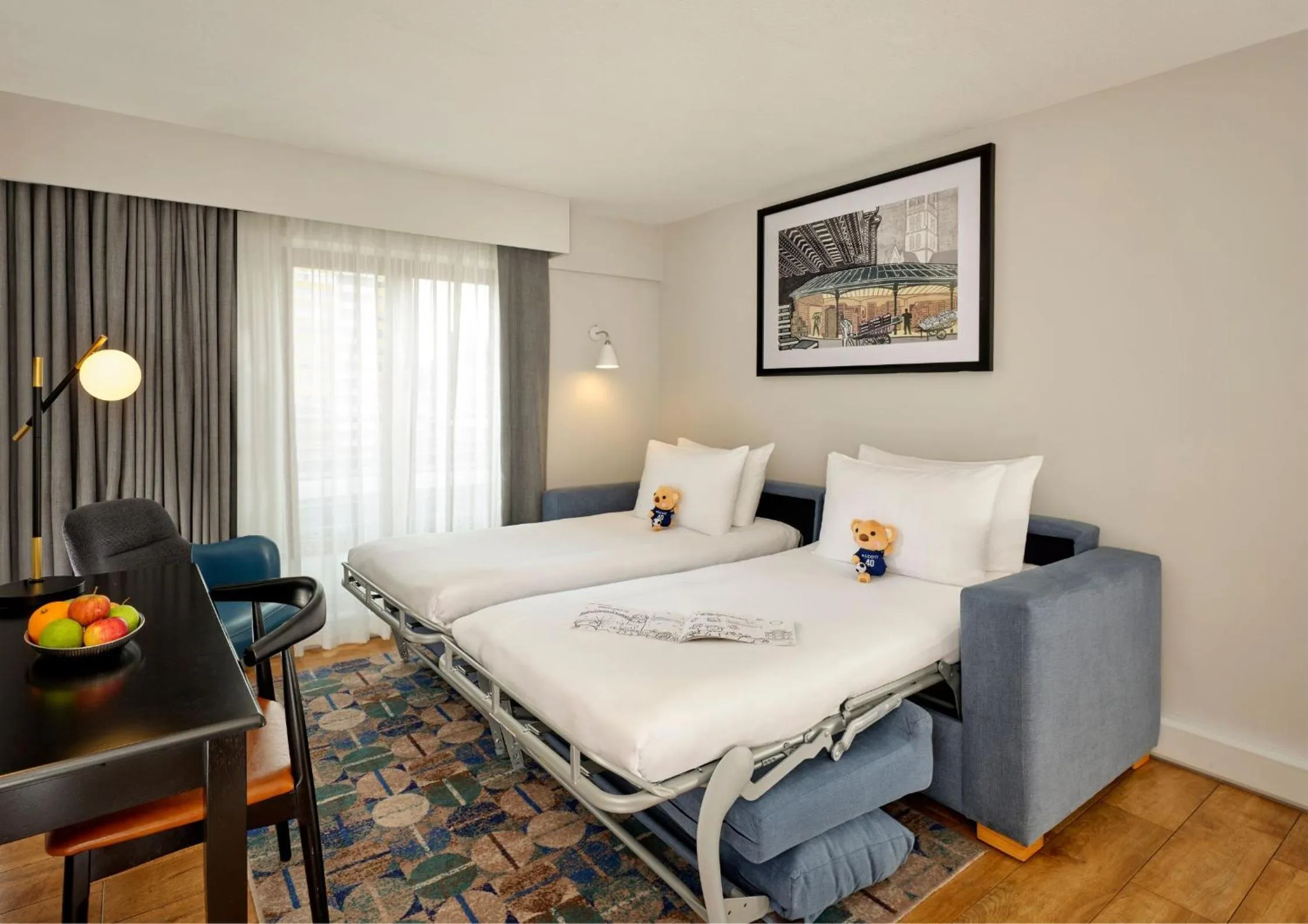 Bed in Citadines Barbican London