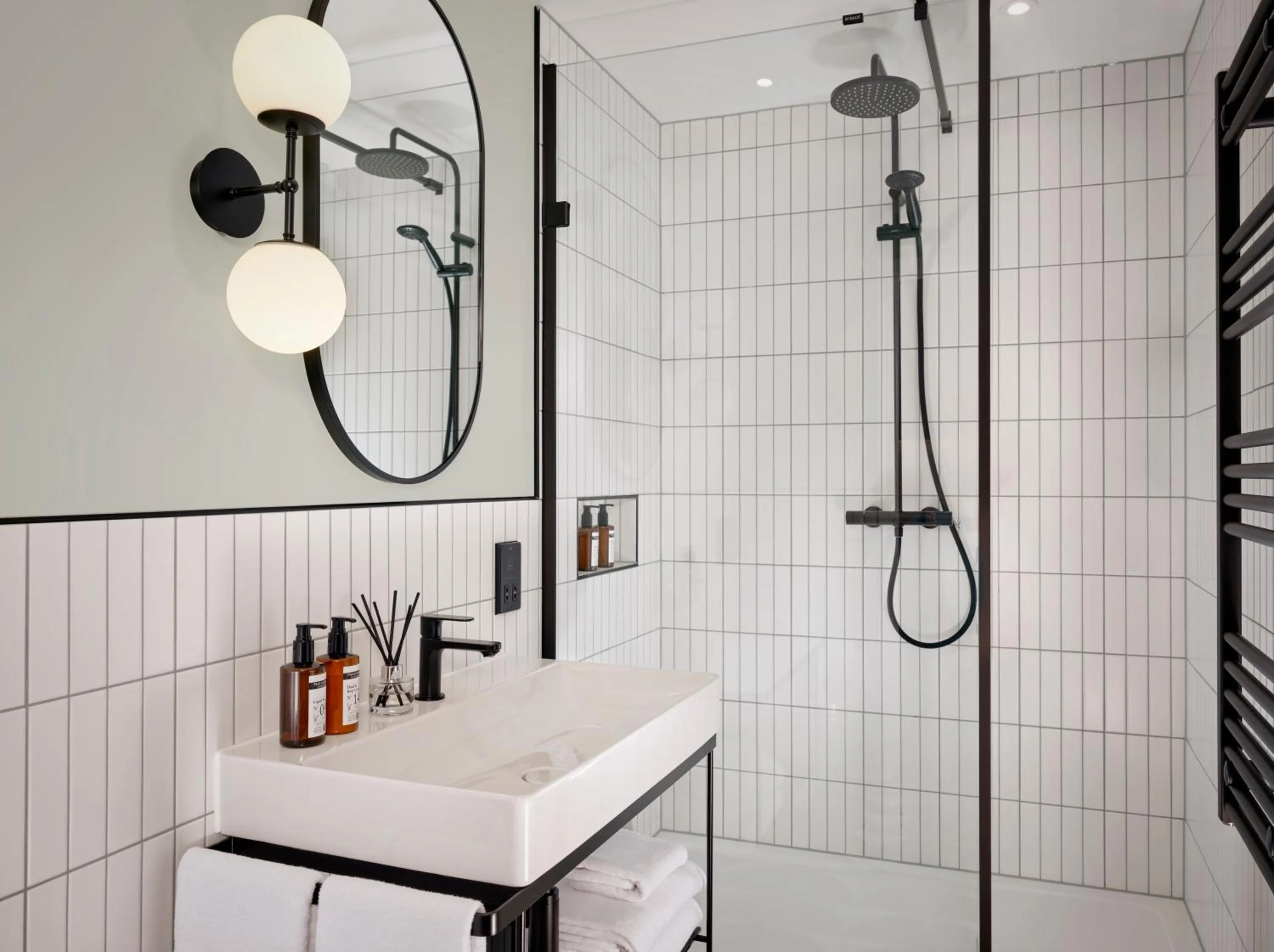 Shower in Citadines Holborn-Covent Garden London