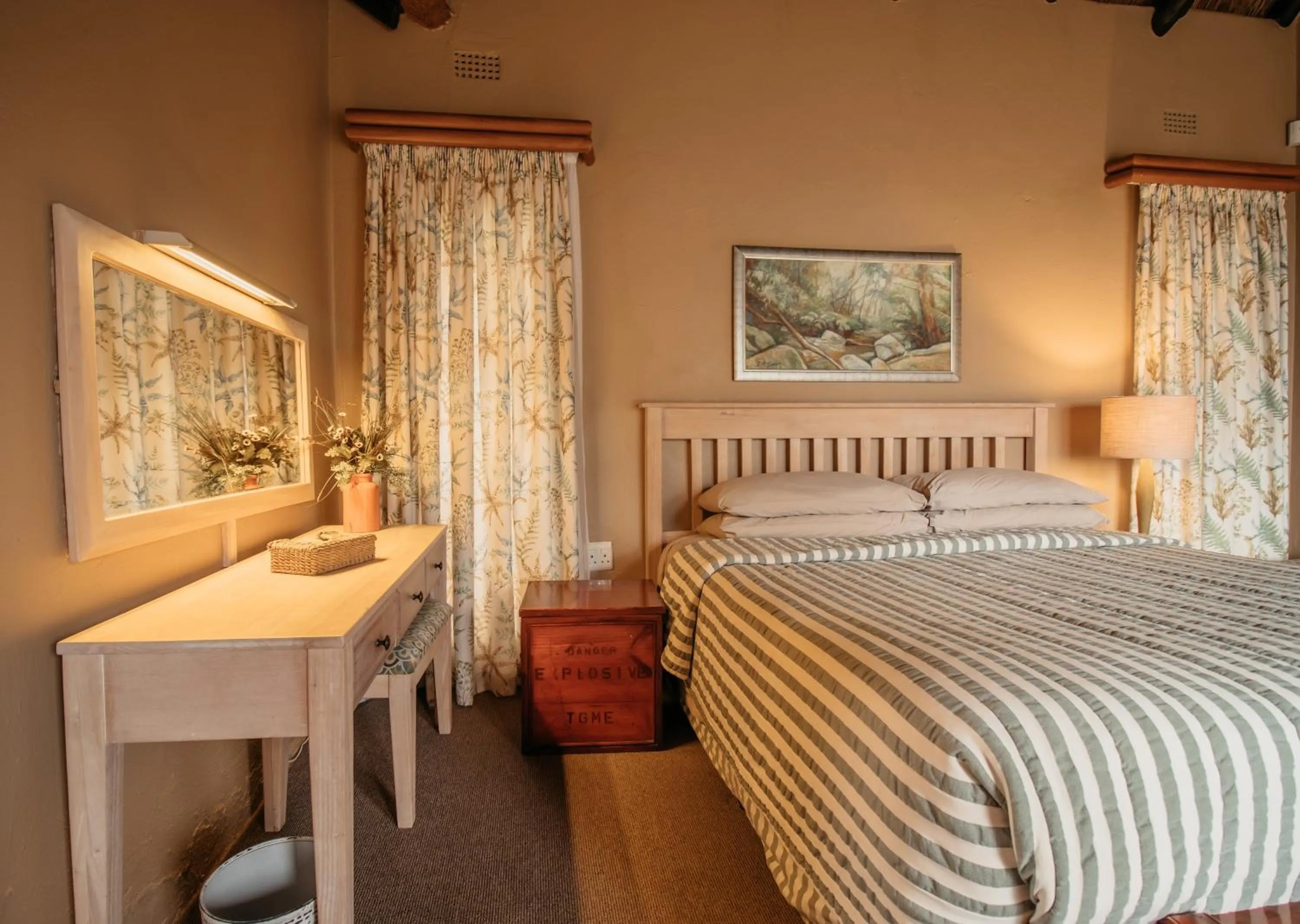 Bed in Mount Sheba Rainforest Hotel - Mountain Spring Water