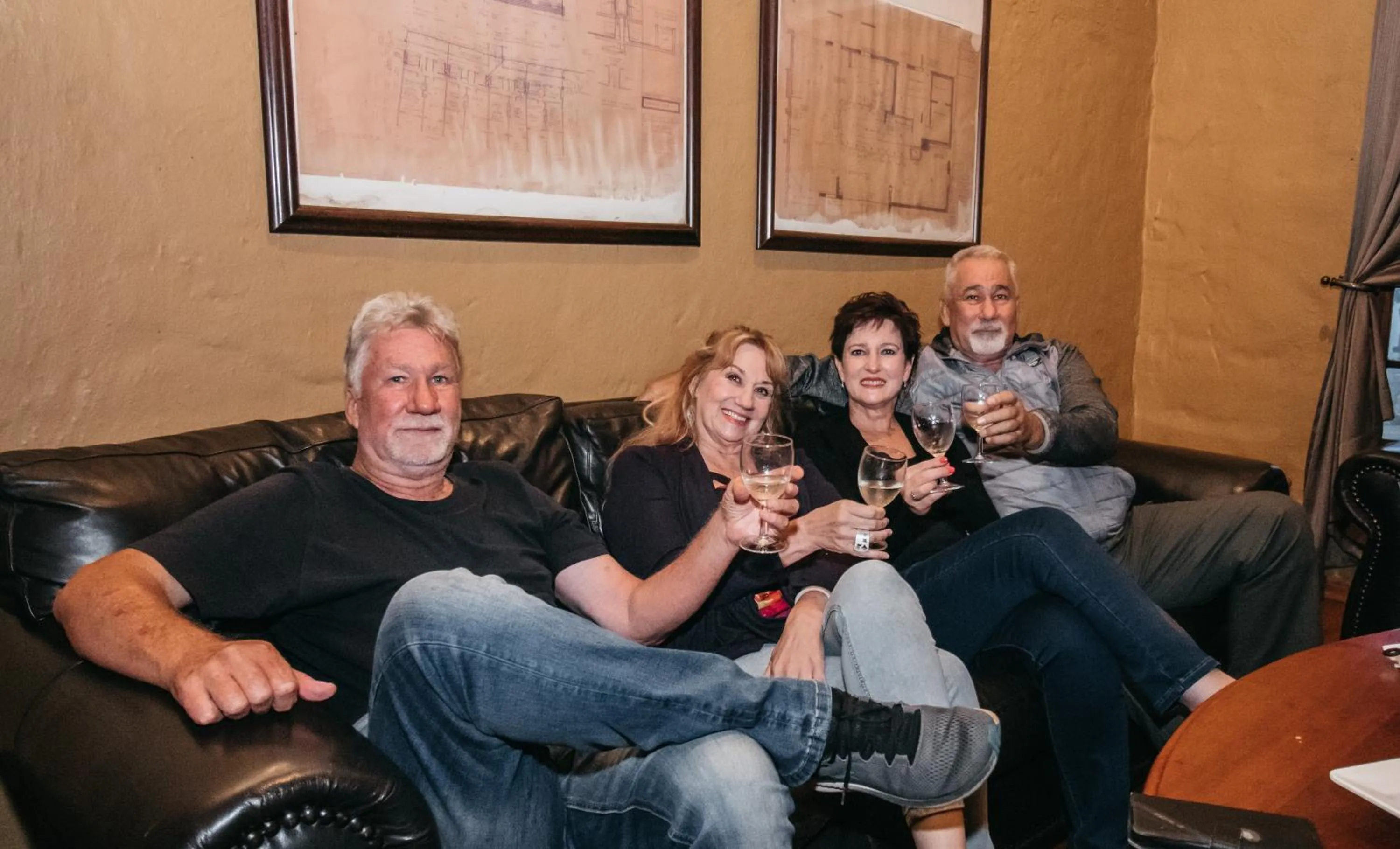 Communal lounge/ TV room in Mount Sheba Rainforest Hotel - Mountain Spring Water