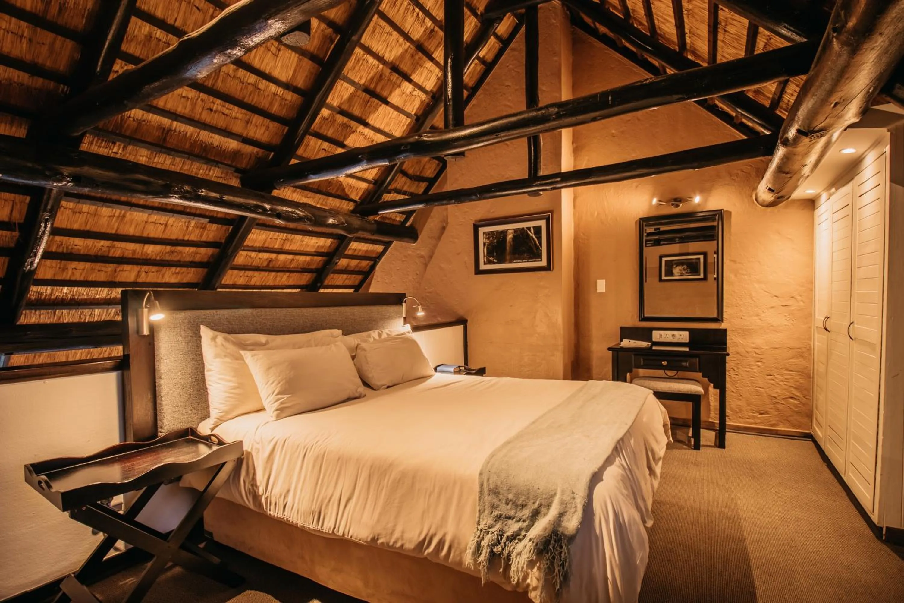 Bed in Mount Sheba Rainforest Hotel - Mountain Spring Water