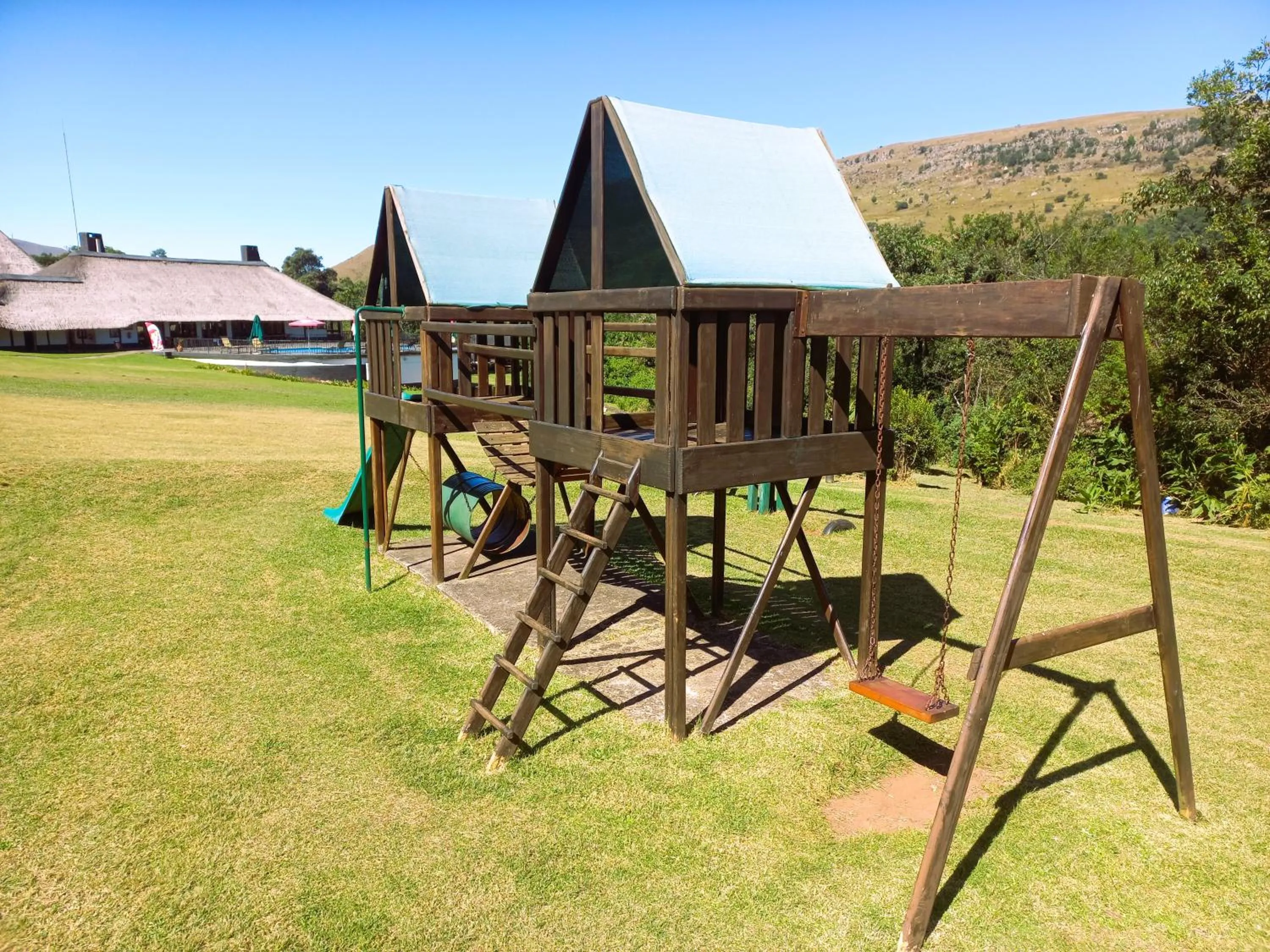 Children play ground in Mount Sheba Rainforest Hotel - Mountain Spring Water