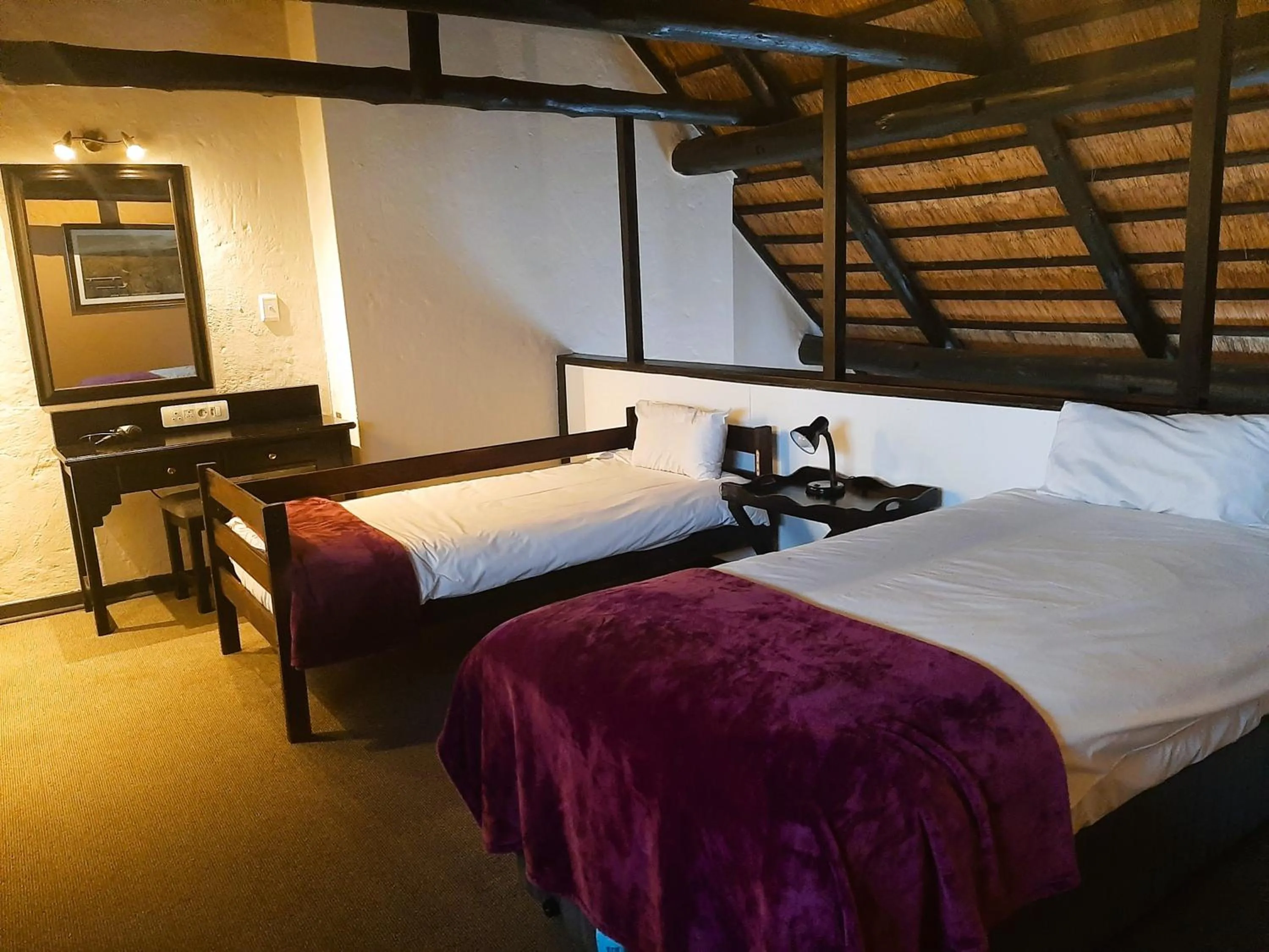 Bed in Mount Sheba Rainforest Hotel - Mountain Spring Water