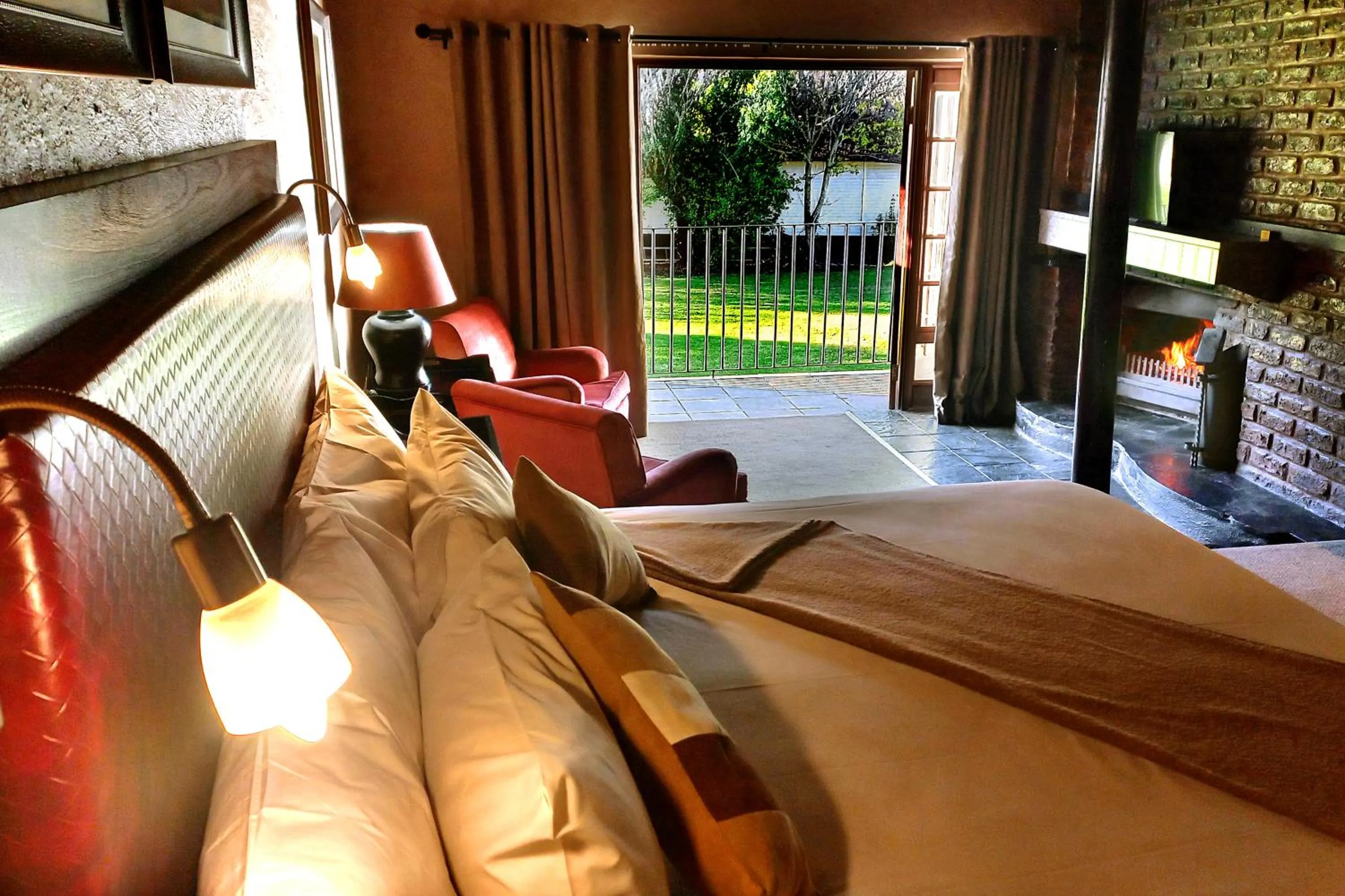 Bed in Mount Sheba Rainforest Hotel - Mountain Spring Water